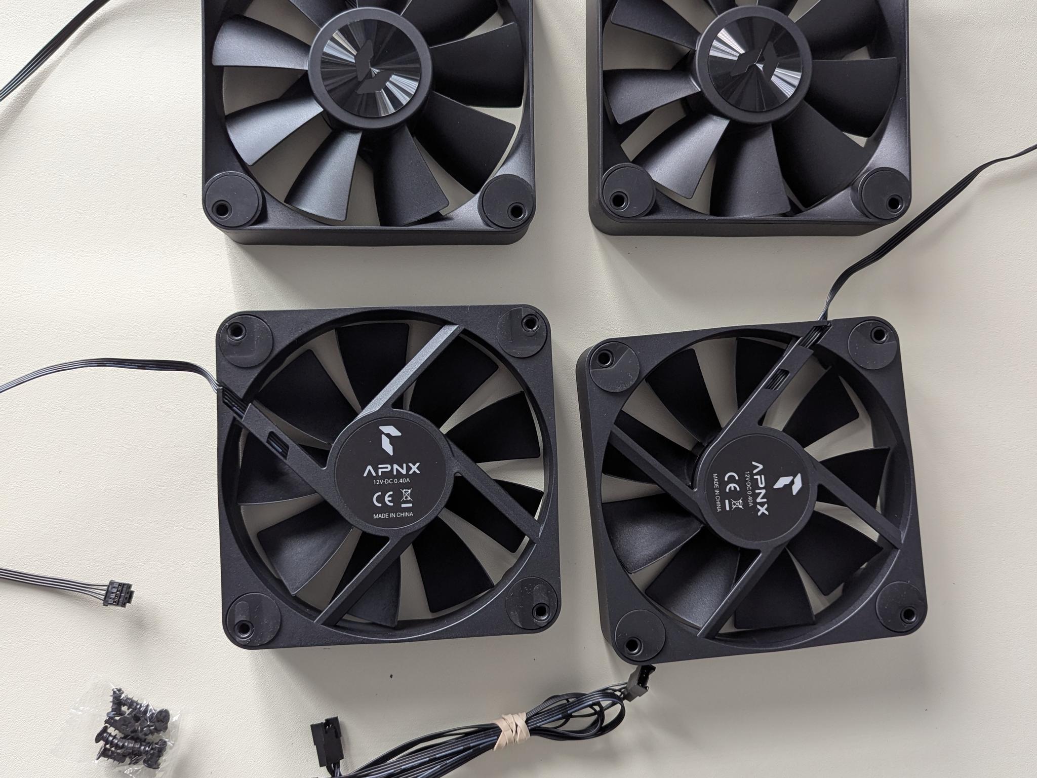 4 - APNX 120mm Case Fans