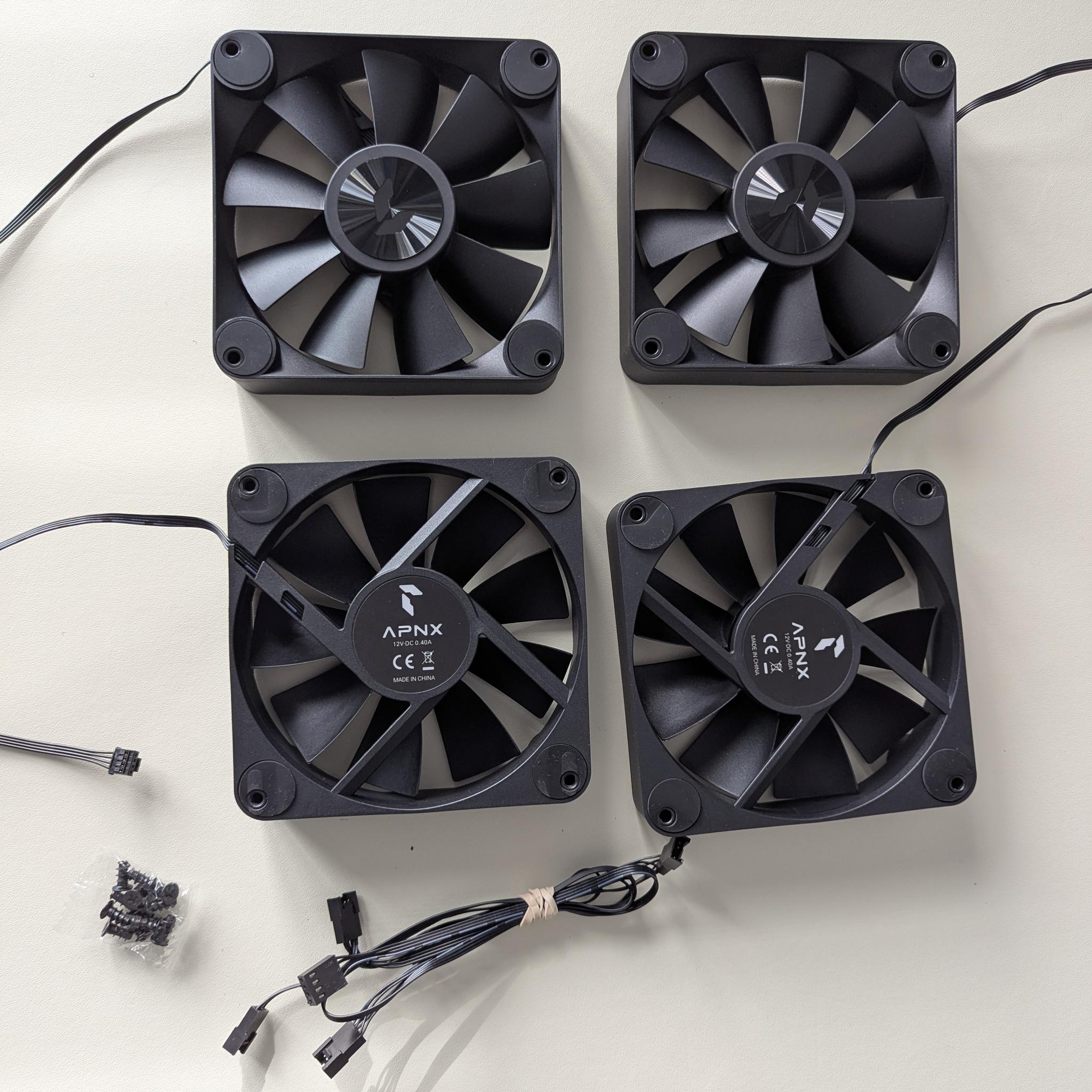 4 - APNX 120mm Case Fans
