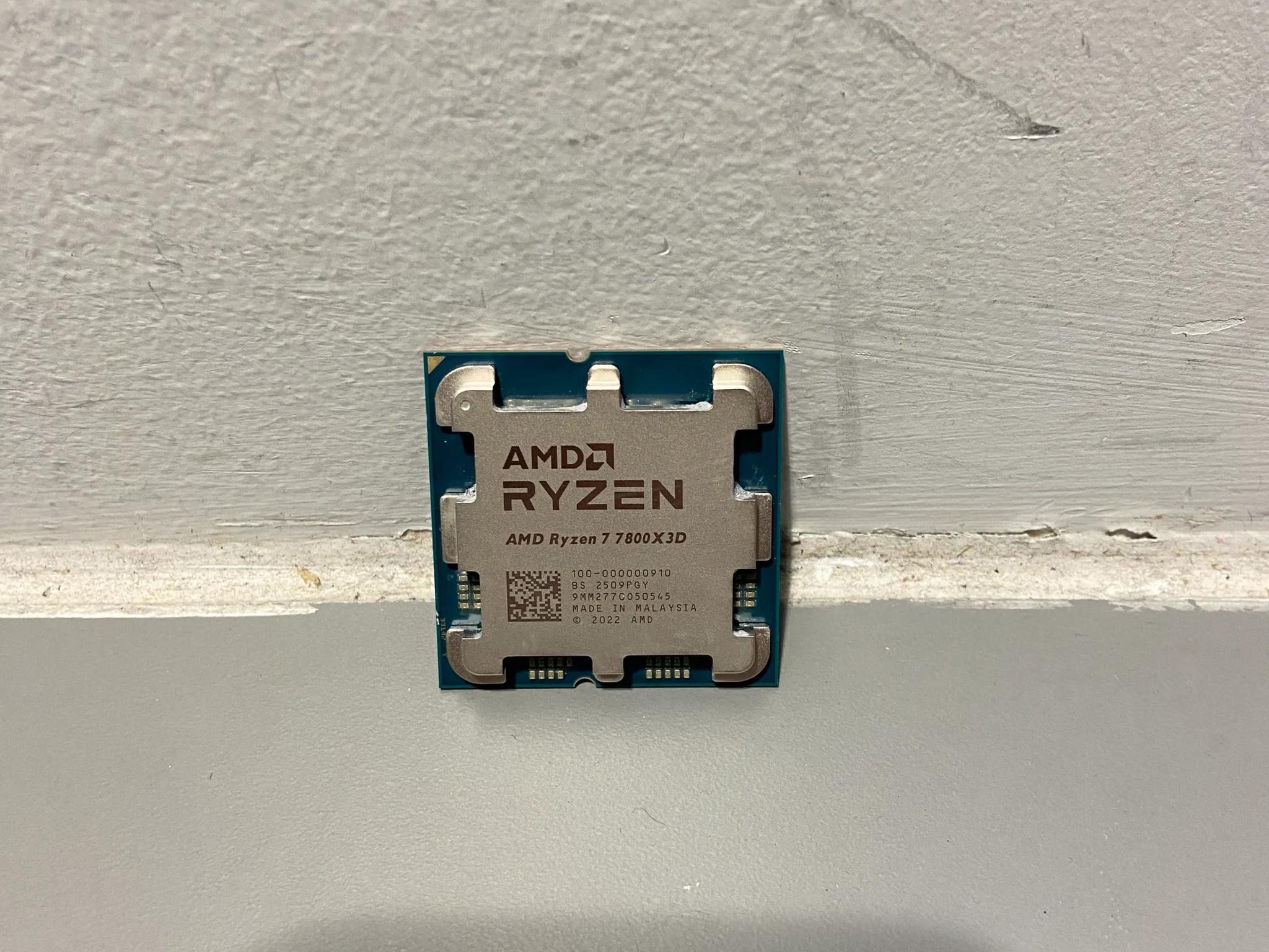 AMD Ryzen 7 7800X3D 4.2GHz 8 Core 16 Thread Gaming Desktop Processor
