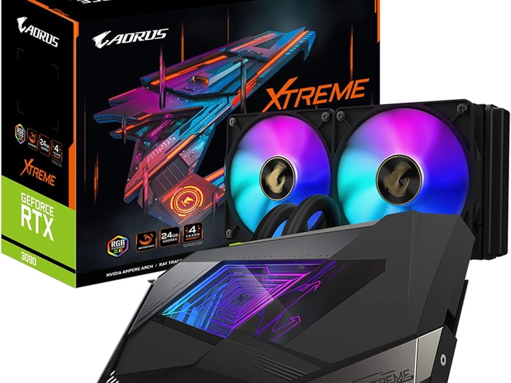 🔥On Sale!🔥 Gigabyte AORUS GeForce RTX™ 3090 XTREME WATERFORCE 24G