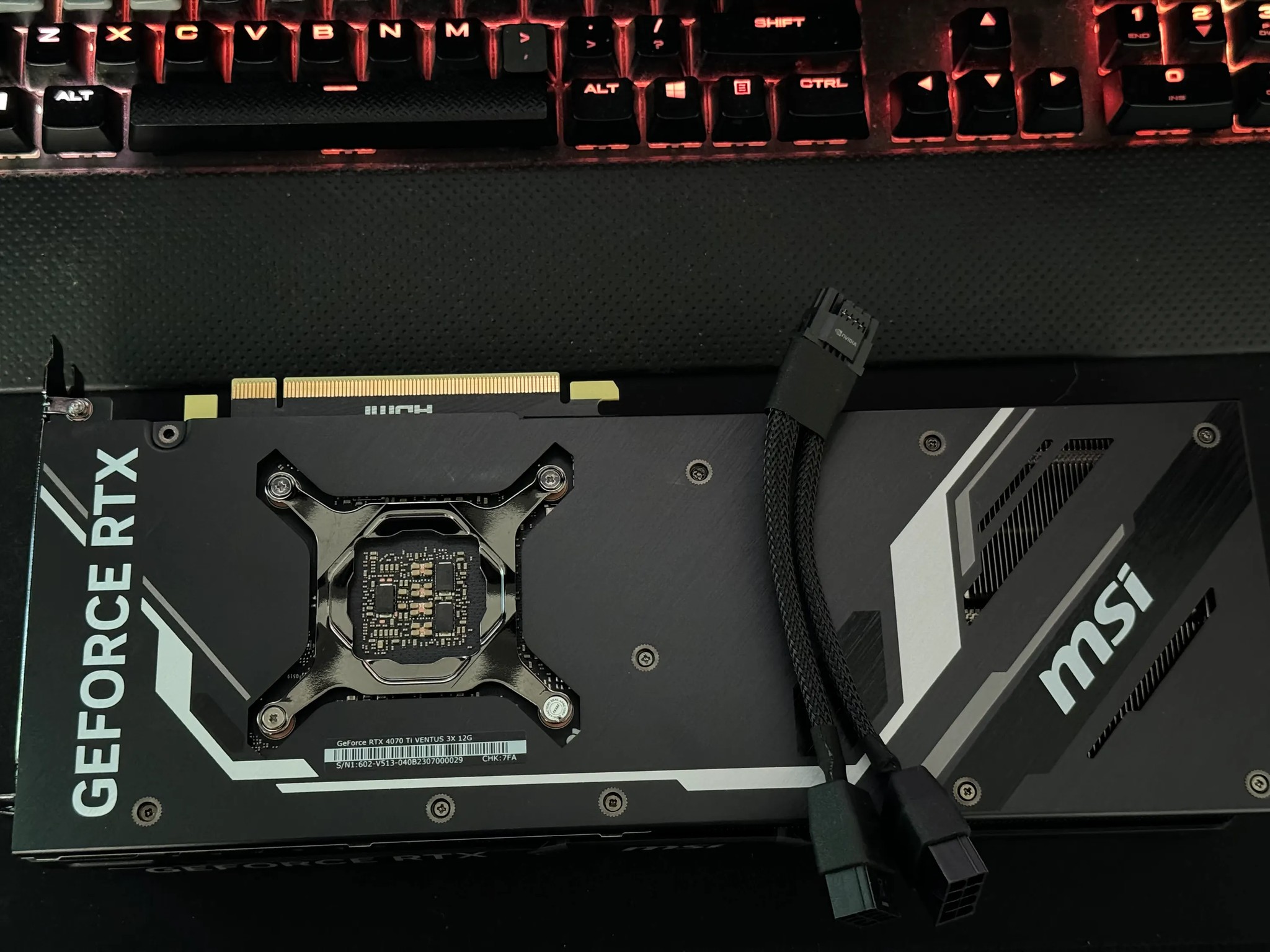 MSI GeForce RTX 4070 Ti VENTUS 3X 12G OC