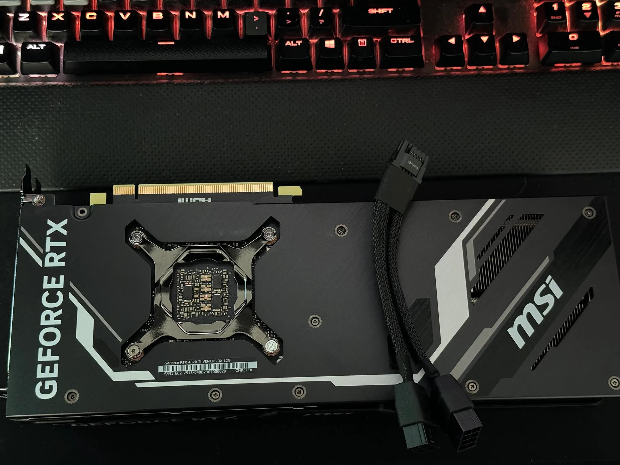 MSI GeForce RTX 4070 Ti VENTUS 3X 12G OC