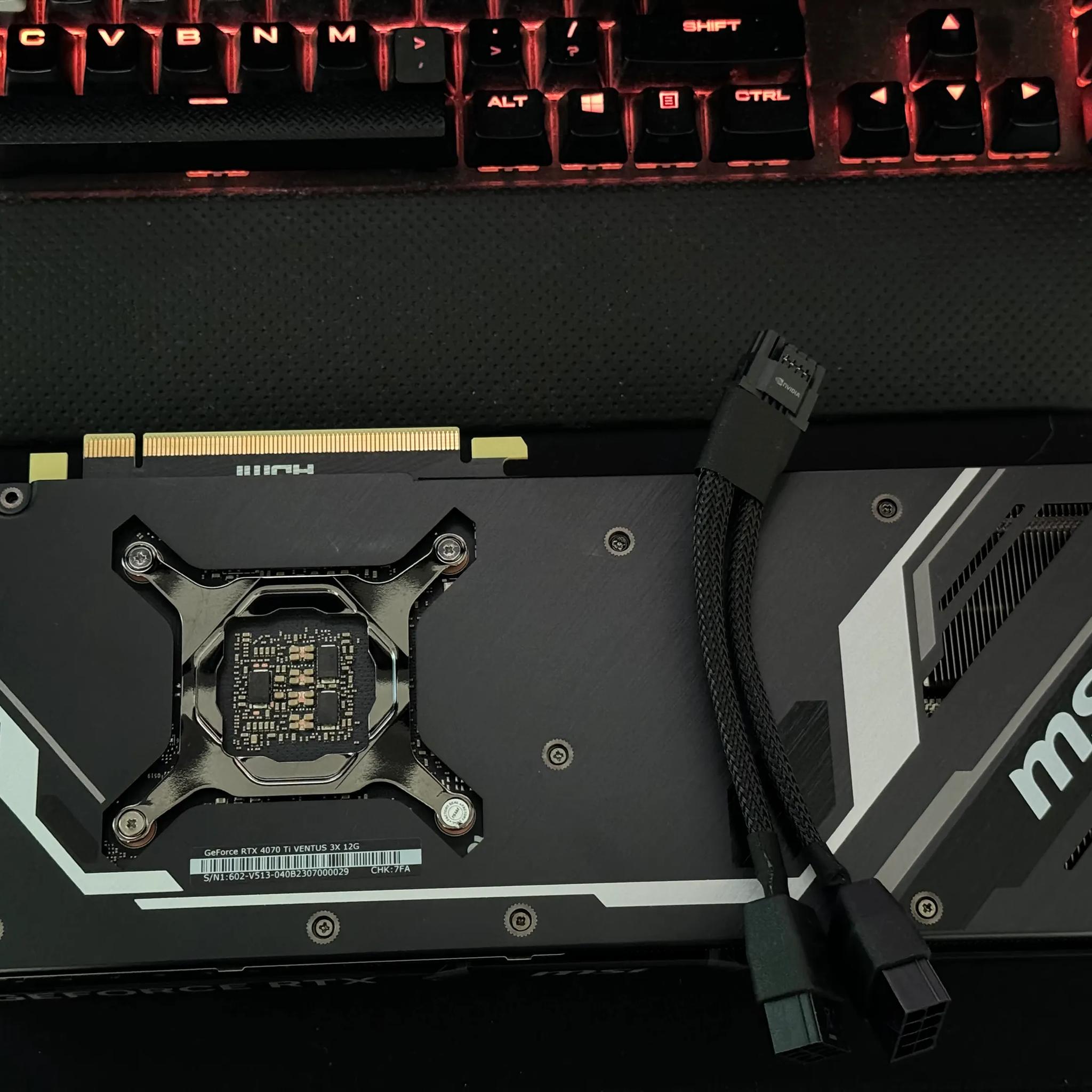 MSI GeForce RTX 4070 Ti VENTUS 3X 12G OC