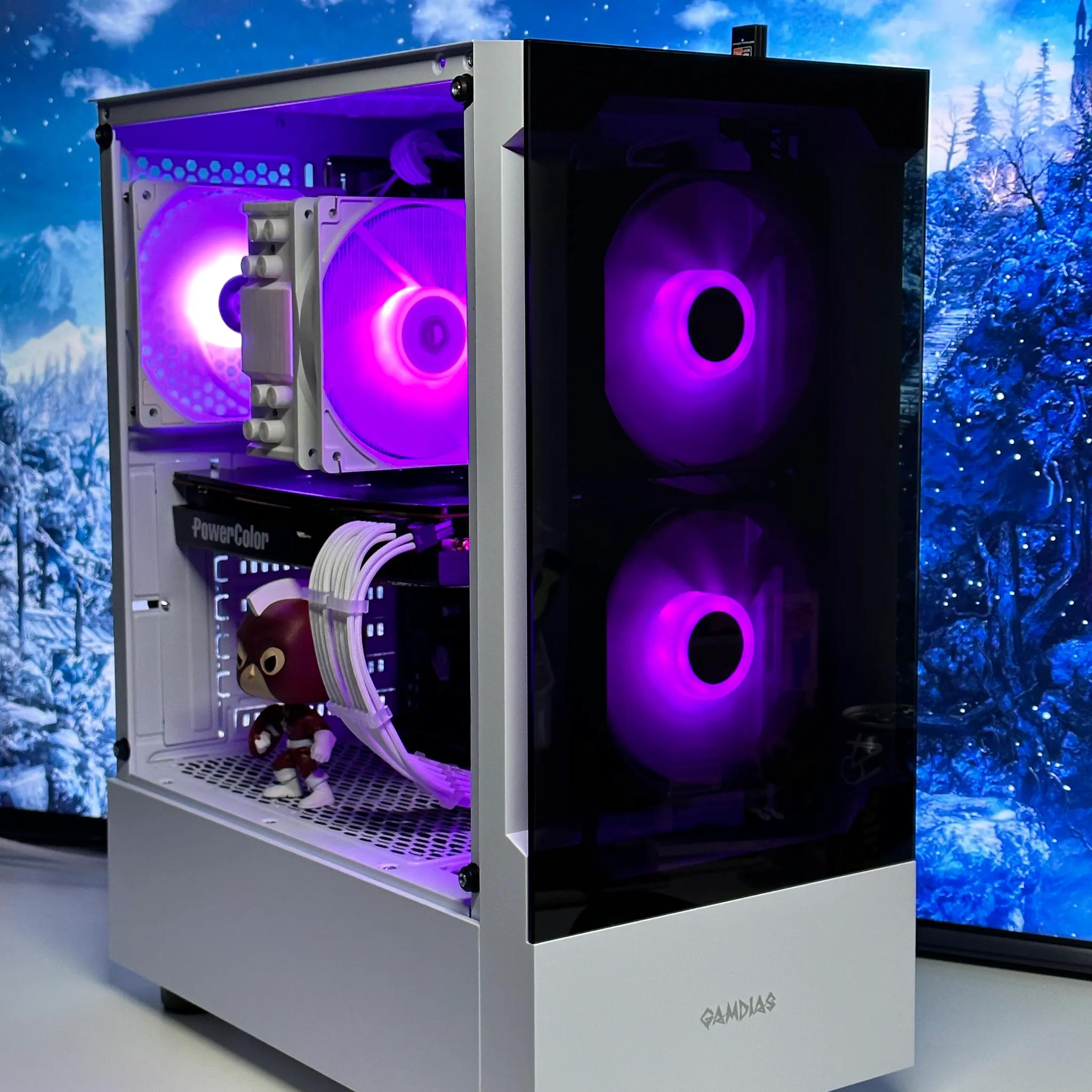🛑☄️Red Guardian☄️🛑-Gaming PC-Ryzen 5 3600 6-Core -AMD RX 5700XT 8GB-16GB DDR4 RAM-500GB NVME SSD