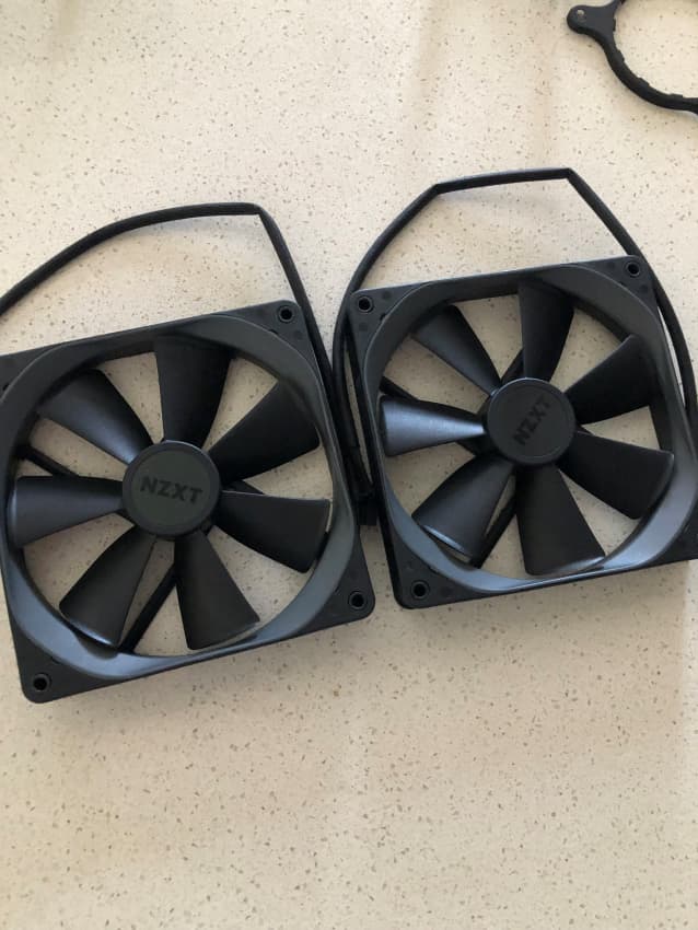 NZXT Kraken X62 280mm AIO Liquid CPU Cooler PLUS CableMod White AIO Sleeving Kit