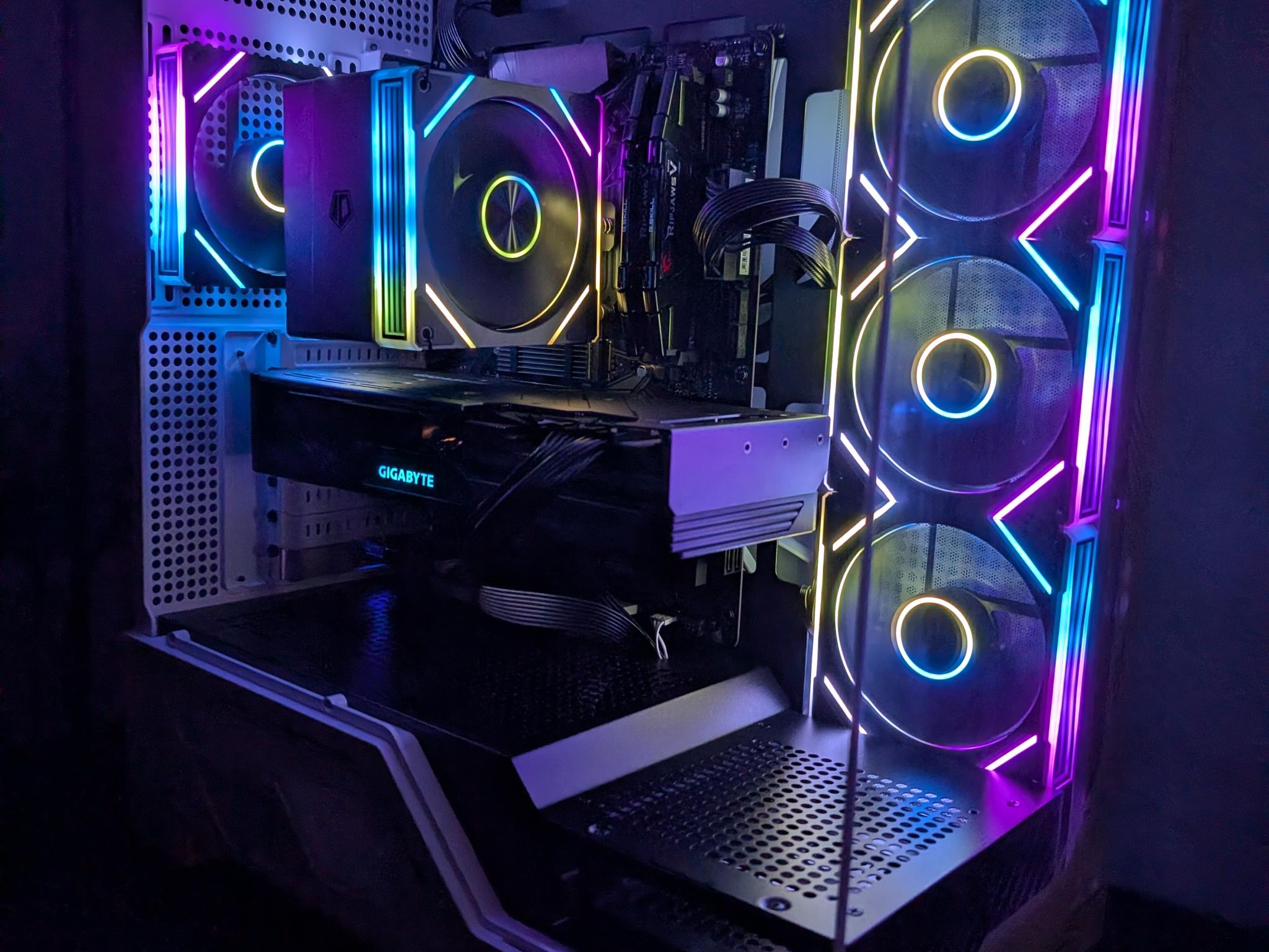 Gaming PC RX 7700 XT-Ryzen 7 5700x-32GB DDR4 3200-1 TB NVME