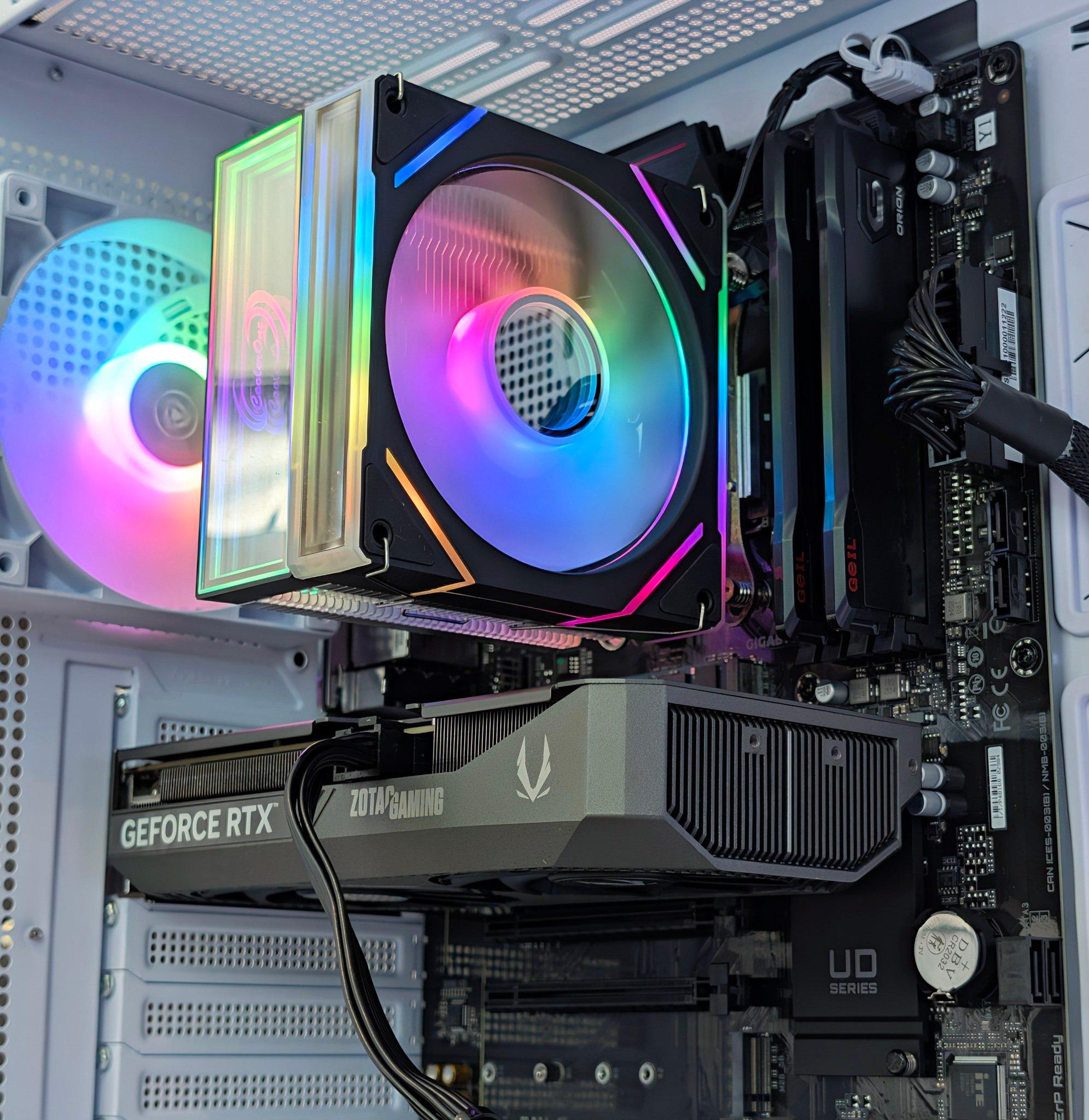 GeForce RTX 5060 Ti 8GB Custom Gaming PC - Ryzen 7 5700, 16GB RAM, 1TB NVMe SSD