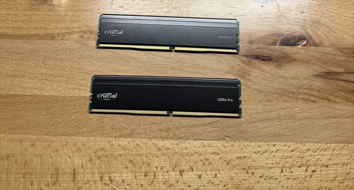 64GB Crucial Pro DDR4 3200MHz