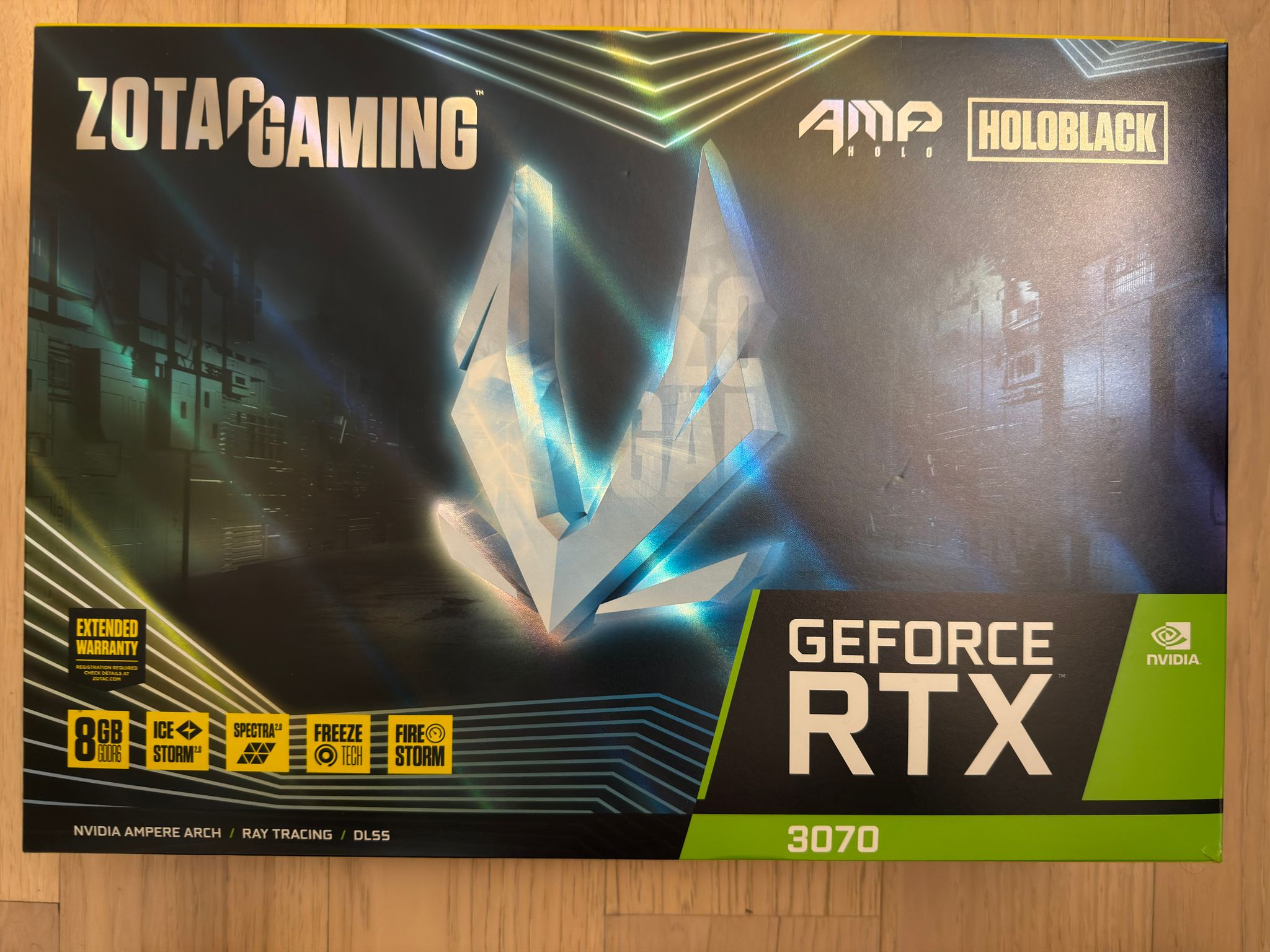 ZOTAC GAMING AMP Holo GeForce RTX 3070 LHR