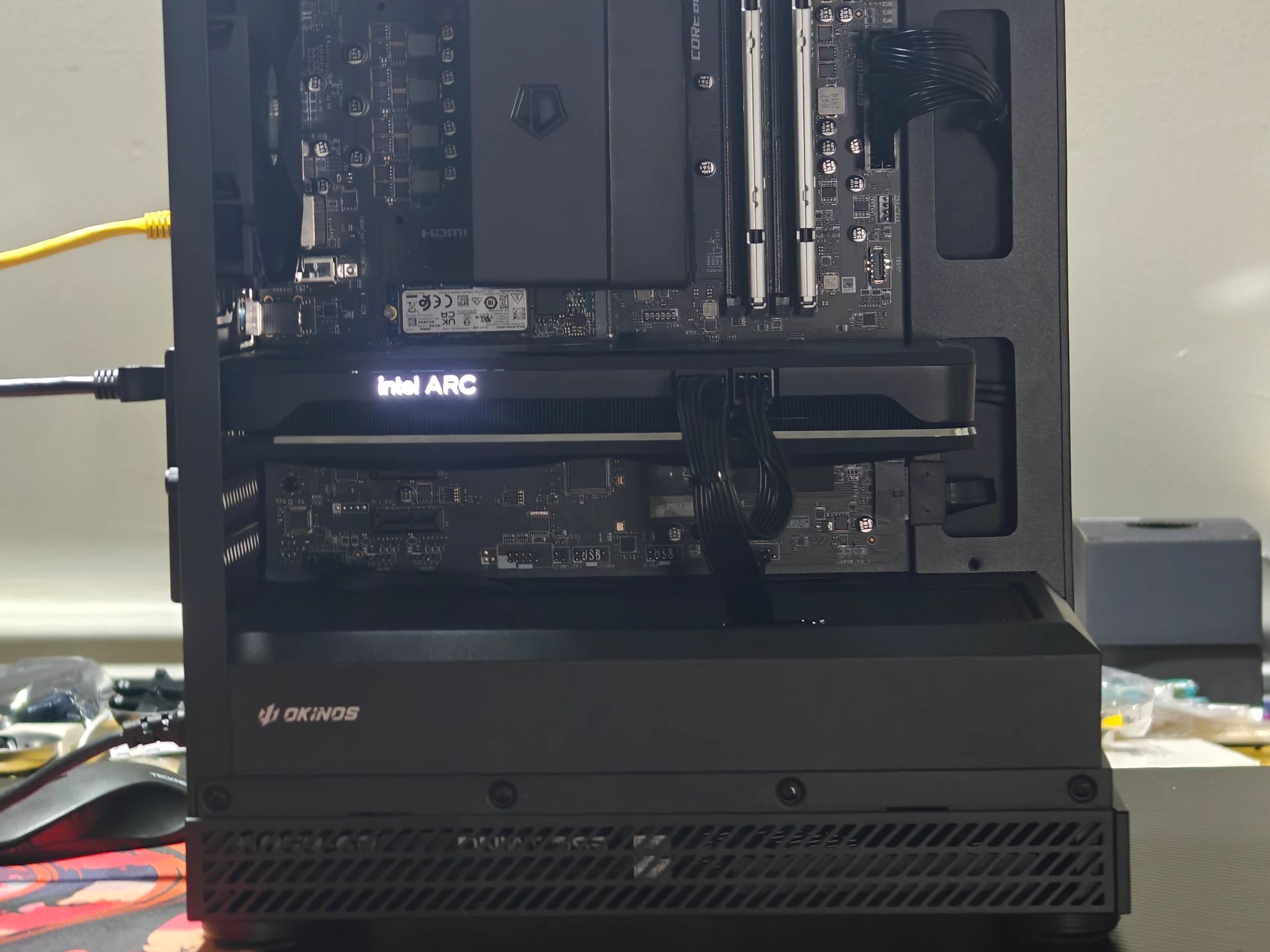 AMD RYZEN 5 5500|INTEL ARC A750 8GB|32GB DDR4 3200|1.5TB NVME SATA SSD|WINDOWS 11 HOME