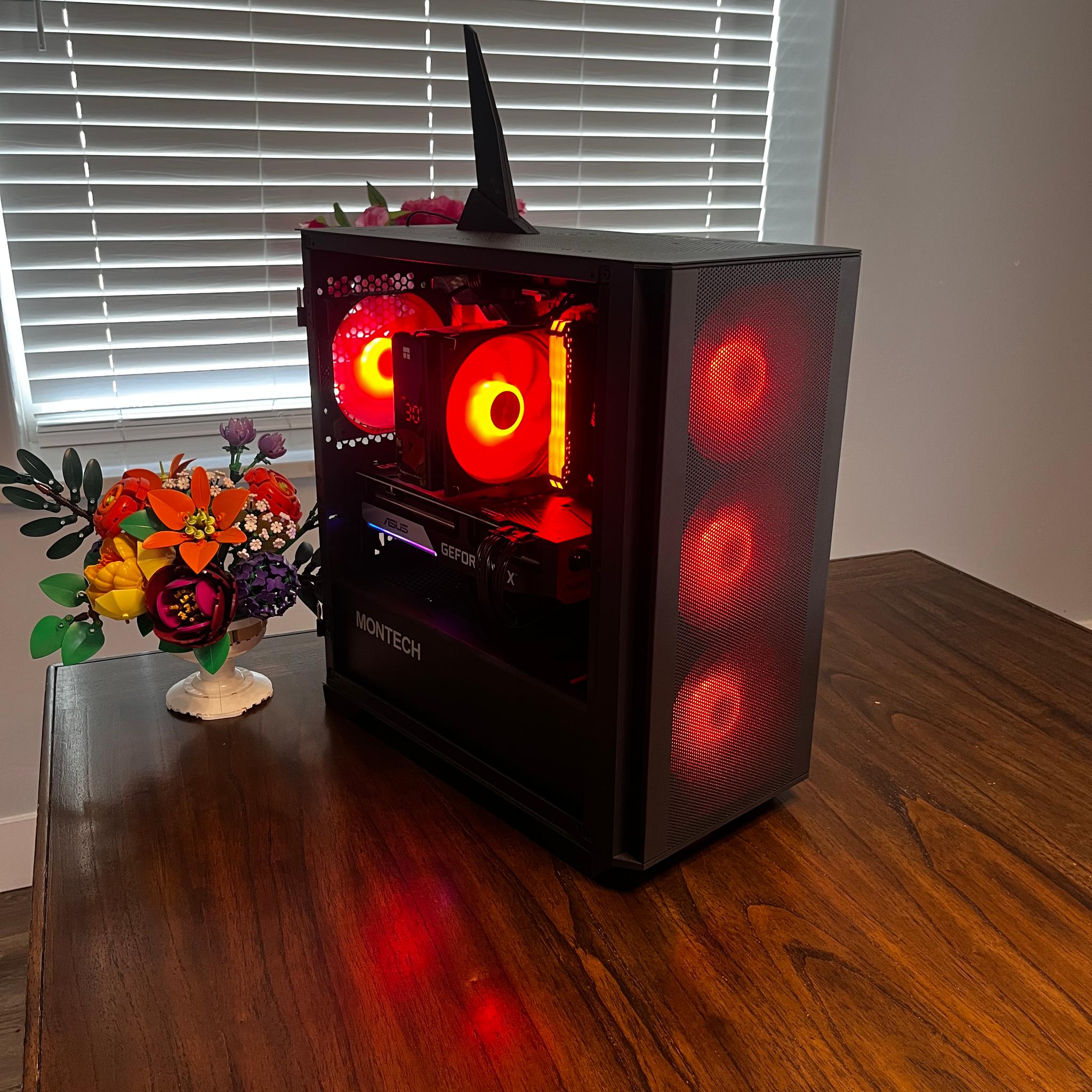 1440p/Medium - High, RTX 3070 1440p Gaming PC – i3‑14100F, 16GB, 1TB NVMe RGB