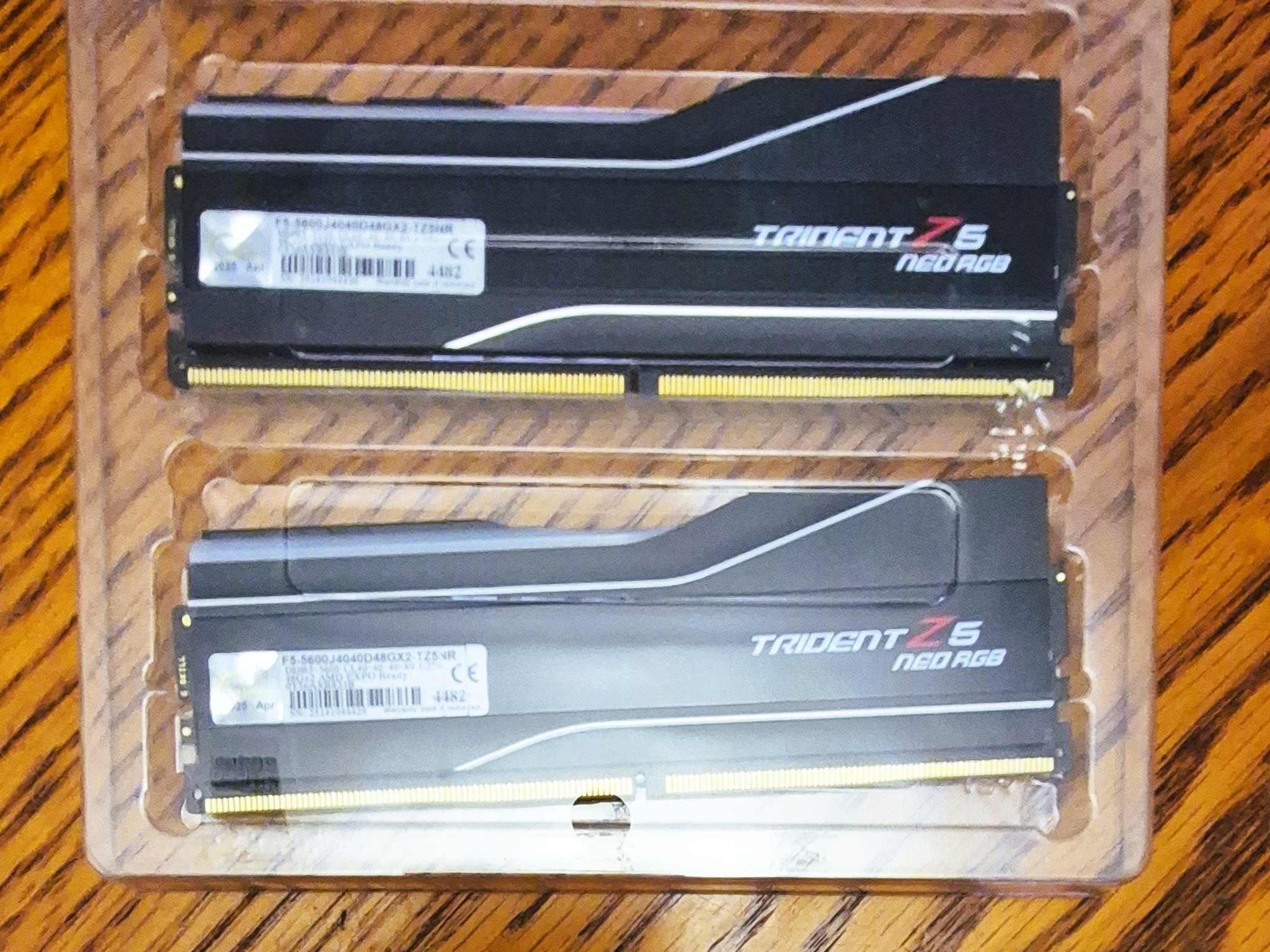 G.Skill Trident Z5 Neo RGB F5-5600J4040D48GX2-TZ5NR memory module 96 GB 2 x 48 G