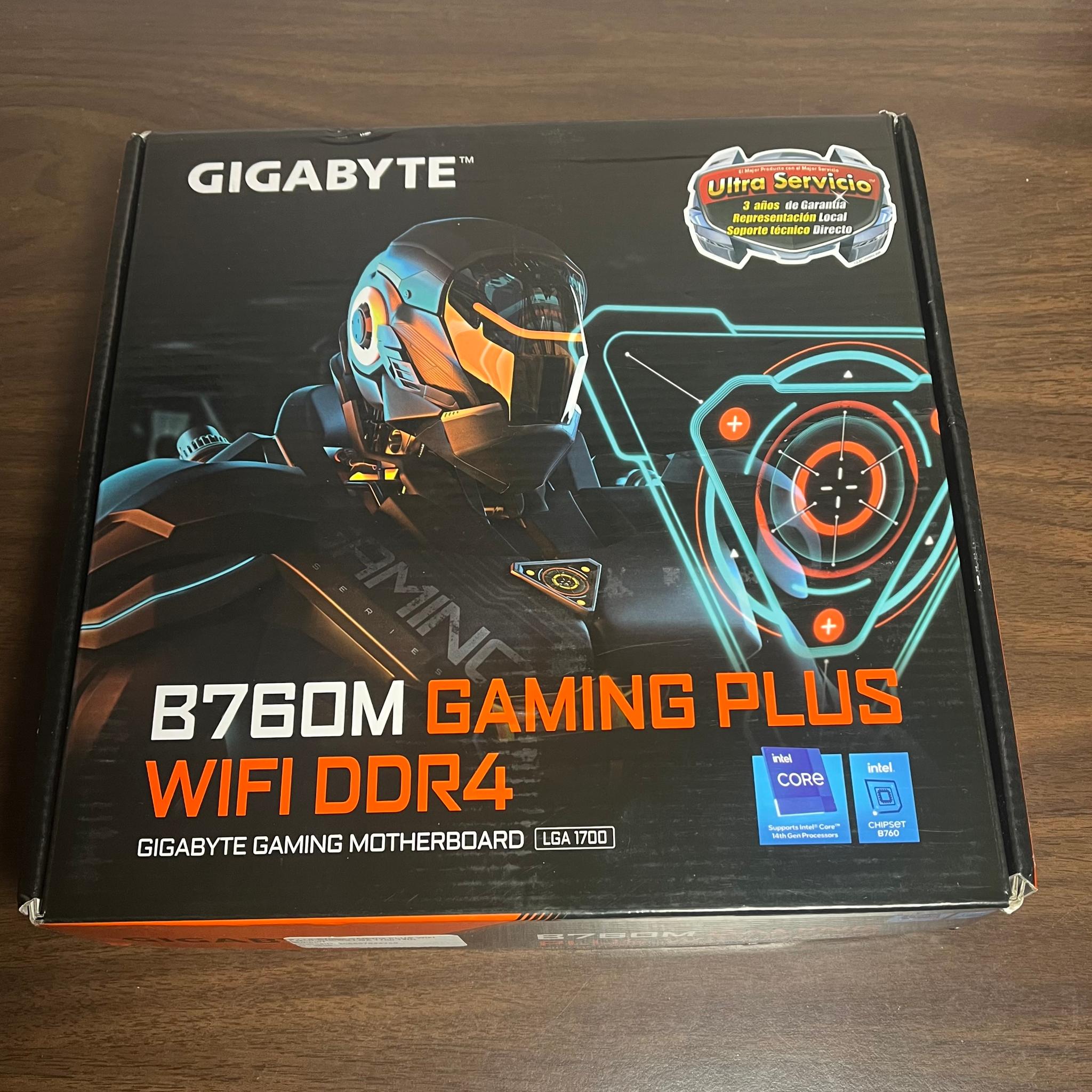 B760M Gaming Plus WiFi DDR4 MATX Motherboard | Open Box
