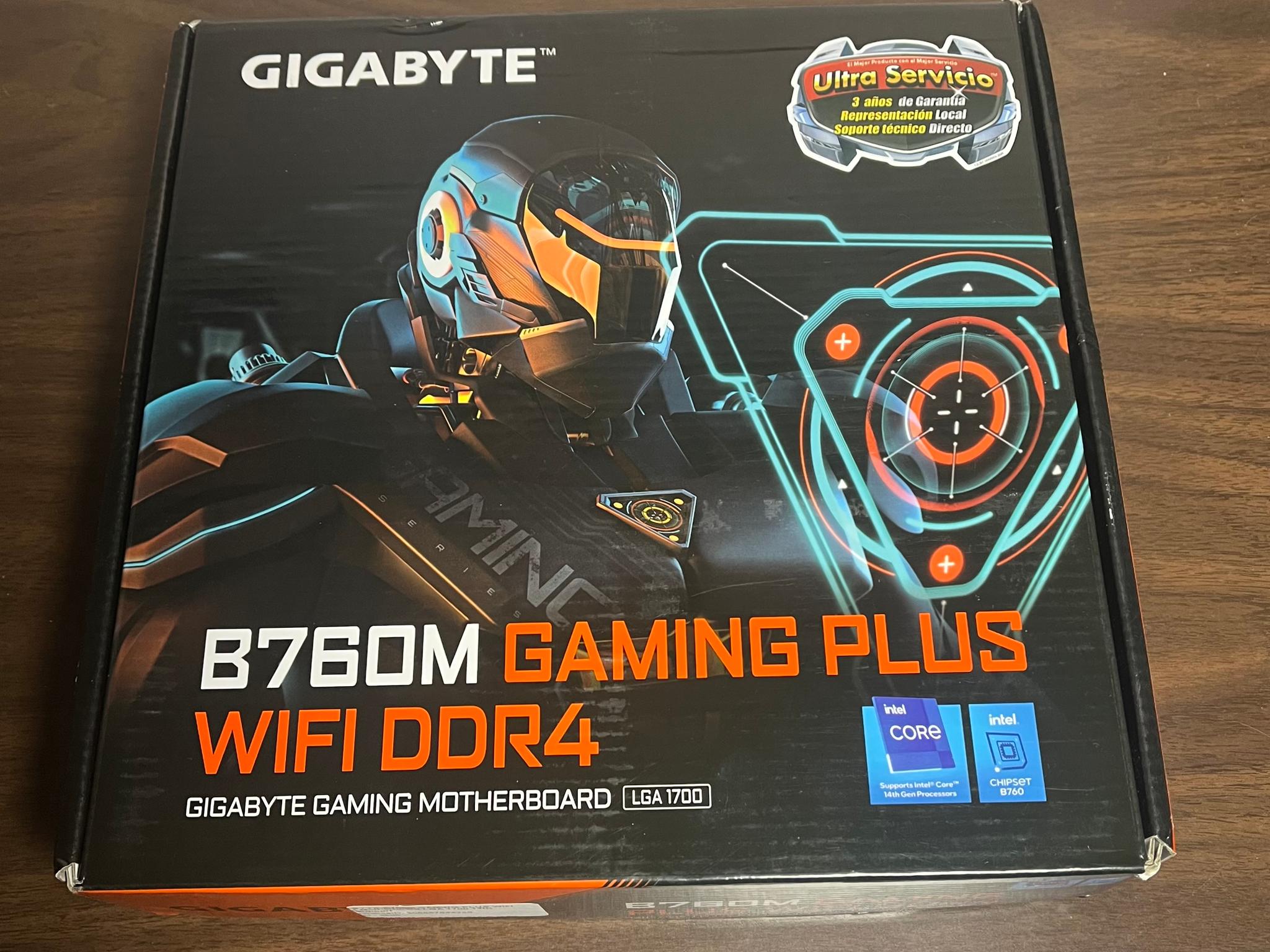 B760M Gaming Plus WiFi DDR4 MATX Motherboard | Open Box
