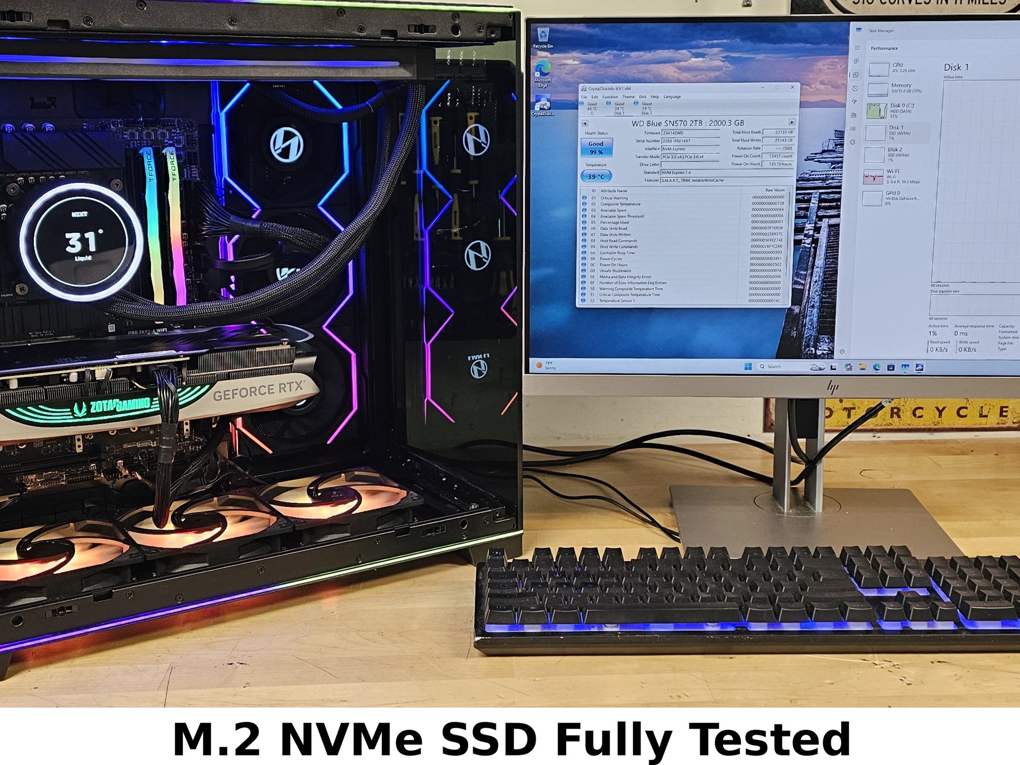 2TB NVMe M.2 SSD WD Blue SN570