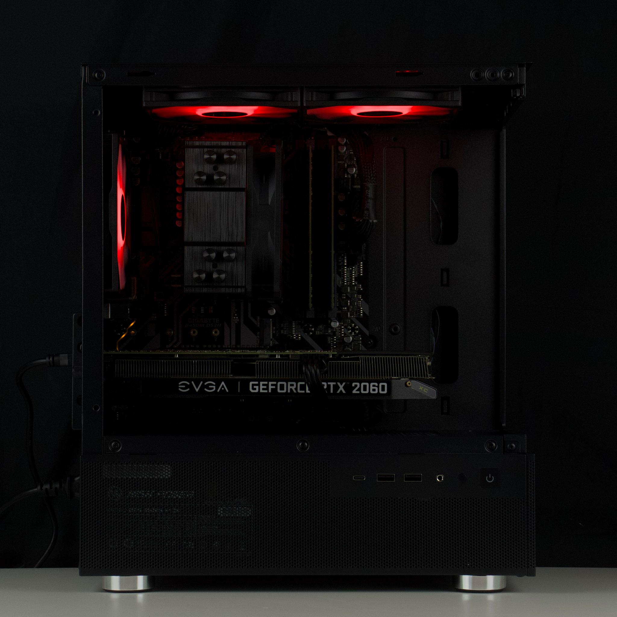 ⚫️🔴 Gaming PC – RTX 2060, Ryzen 5 3500X, 16GB RAM, 512GB SSD - WiFi, BlueTooth 🔴⚫️