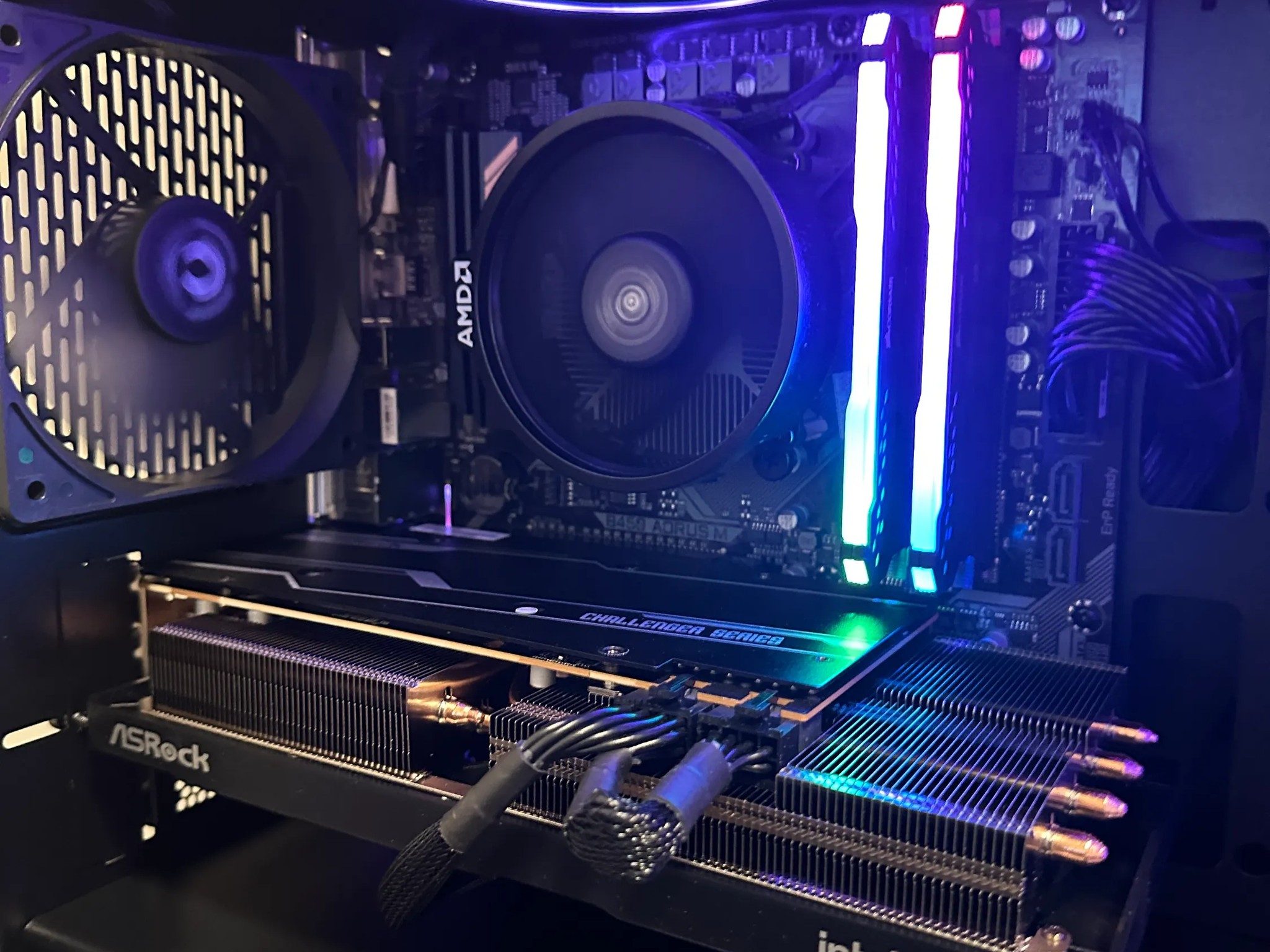 Ryzen 5500 Intel Arc A580 Gaming PC