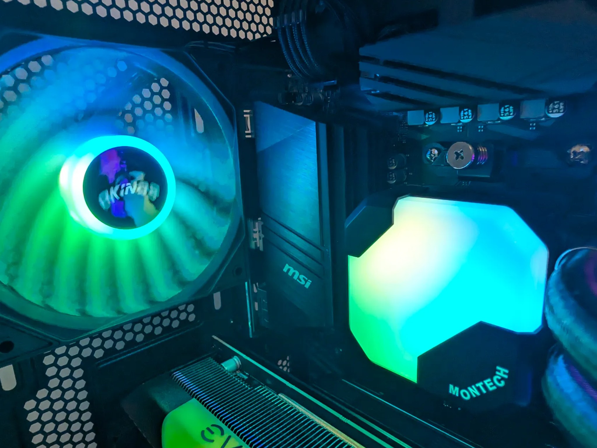 RTX 3070 TI EVGA | RYZEN 7 | 1440P BEAST | 32GB RAM | WATER COOLED | 1TB NVME GEN 4 SSD | GAMING PC