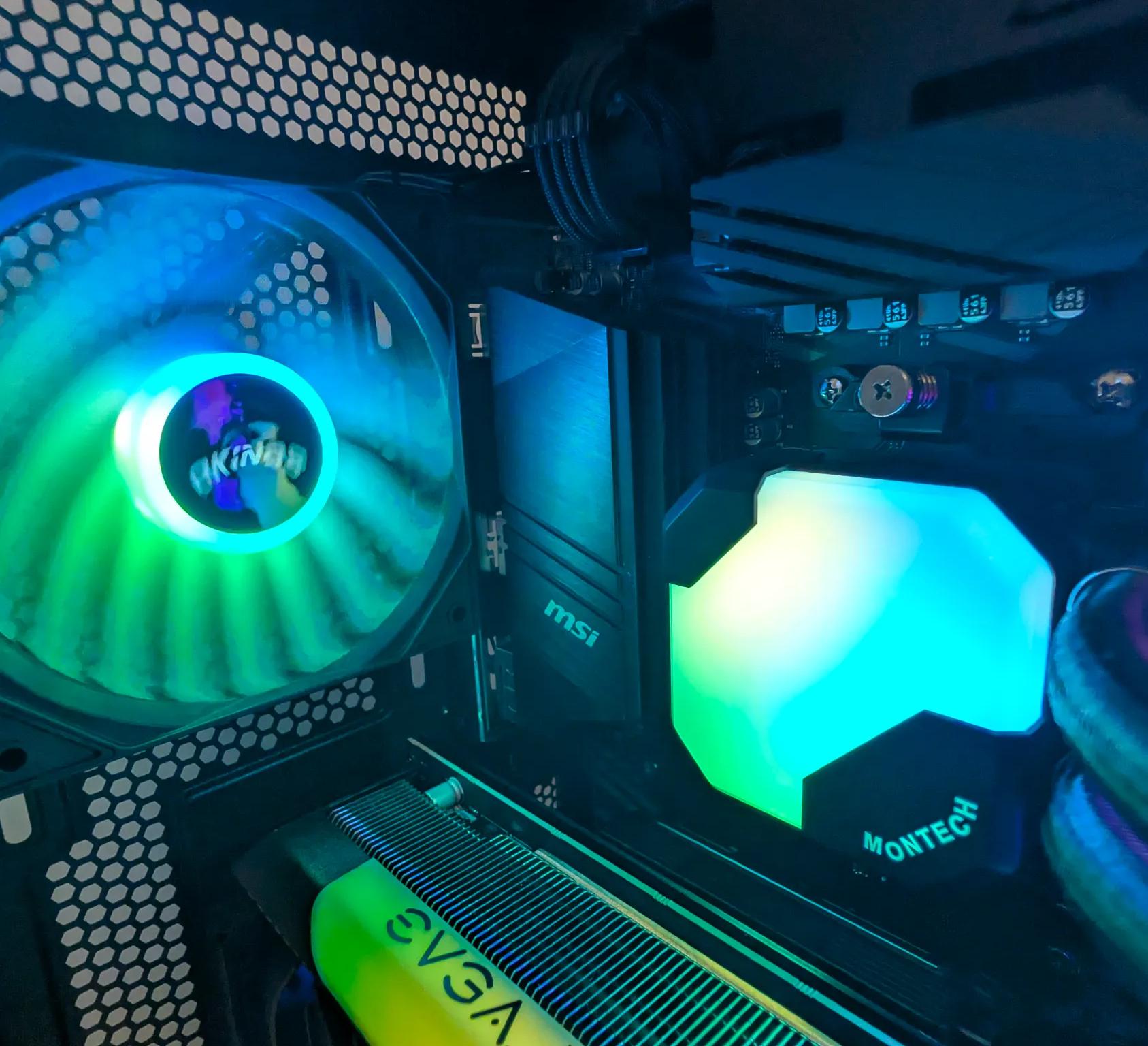 RTX 3070 TI EVGA | RYZEN 7 | 1440P BEAST | 32GB RAM | WATER COOLED | 1TB NVME GEN 4 SSD | GAMING PC