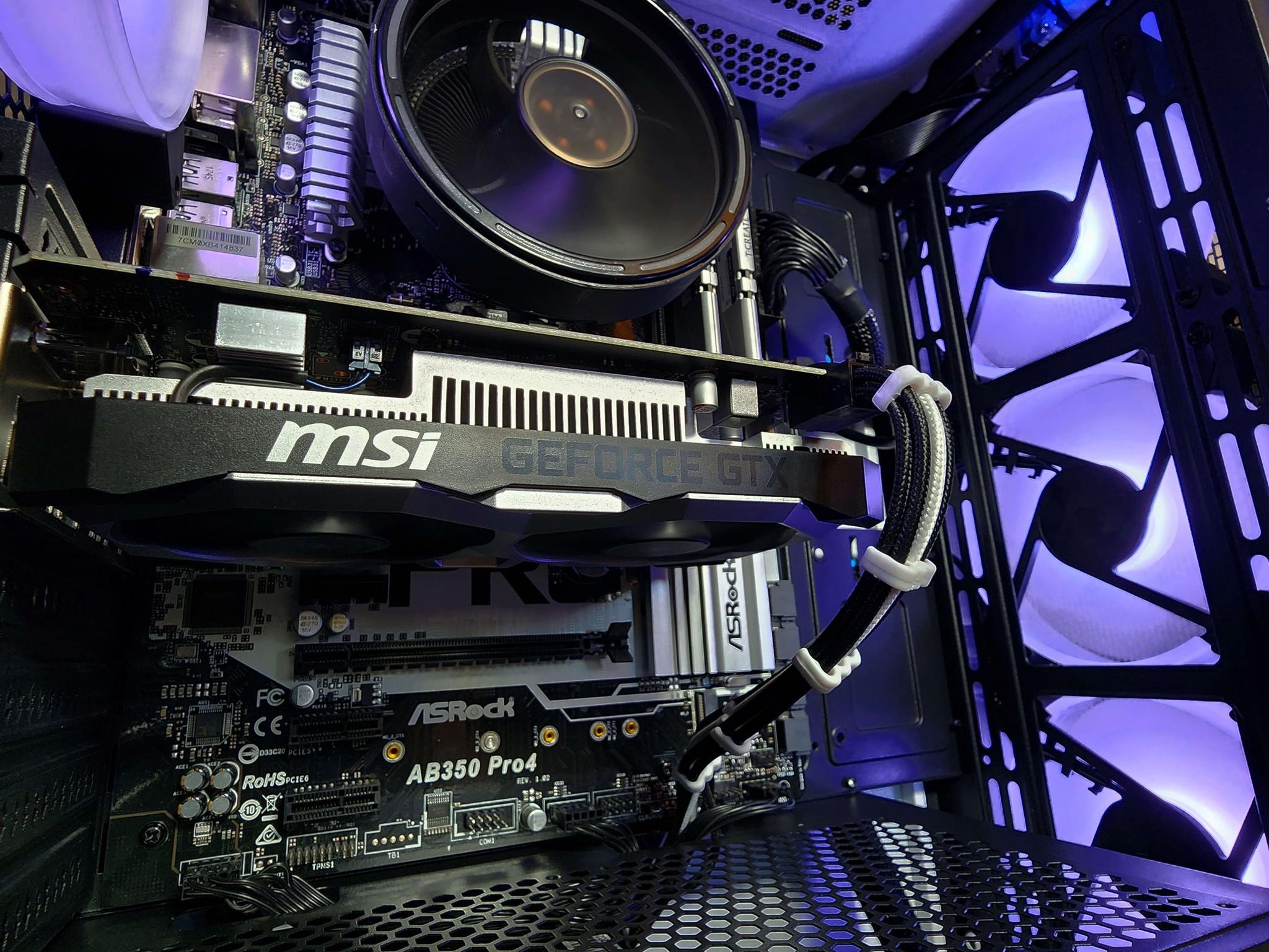 ⚫️💀⚫️ AMD Ryzen 3 1200AF 4-Core //  MSI GeForce GTX 1650 4GB // TCreate 16GB 2666MHz*
