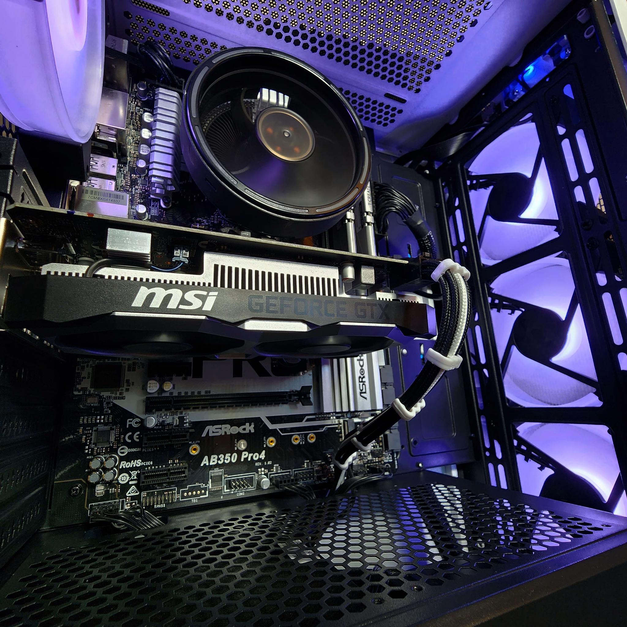 ⚫️💀⚫️ AMD Ryzen 3 1200AF 4-Core //  MSI GeForce GTX 1650 4GB // TCreate 16GB 2666MHz*