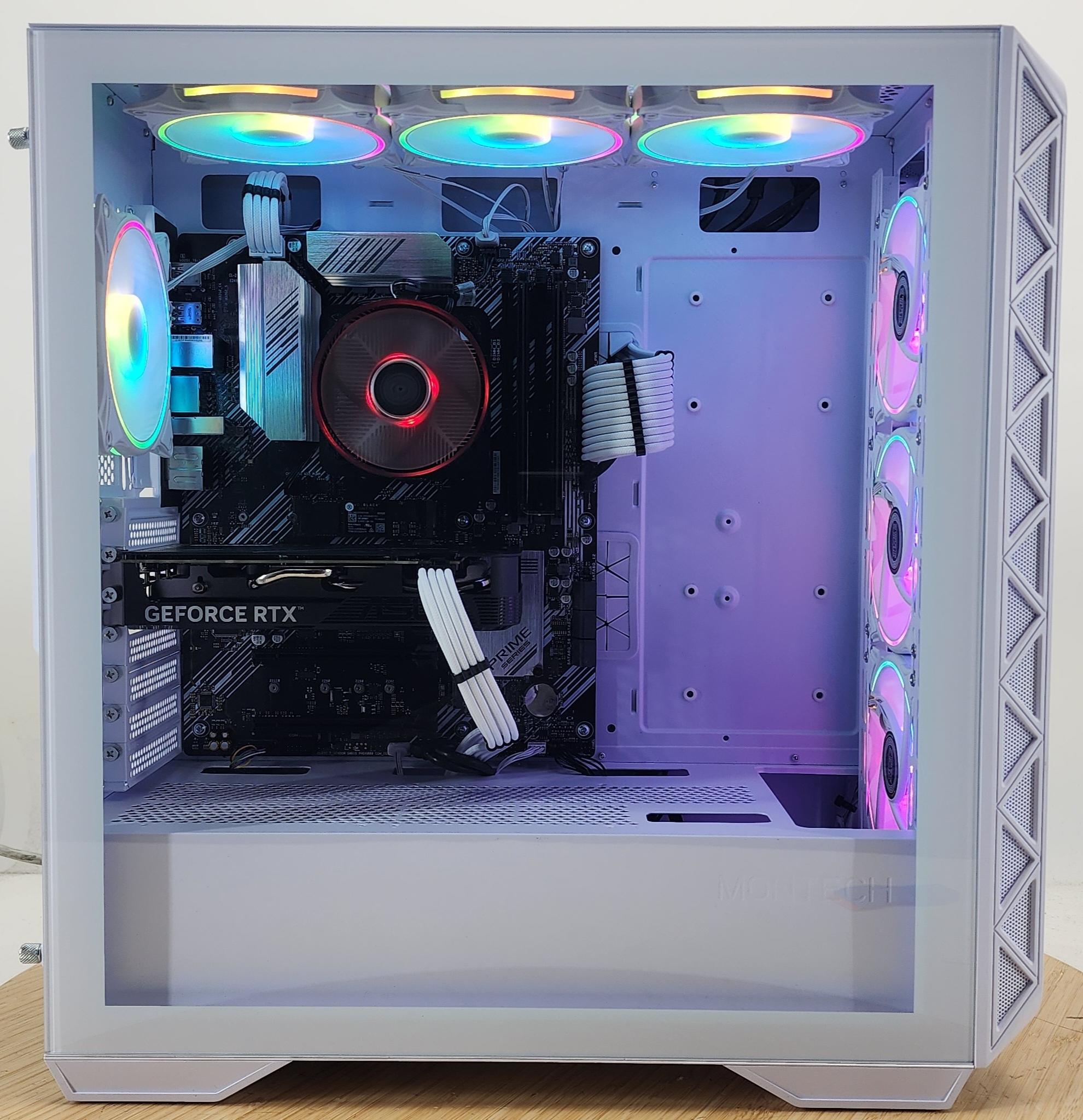Gaming PC Ryzen 7 5700X 16GB RAM 500GB SSD RTX 4060 8GB Windows 11 Computer