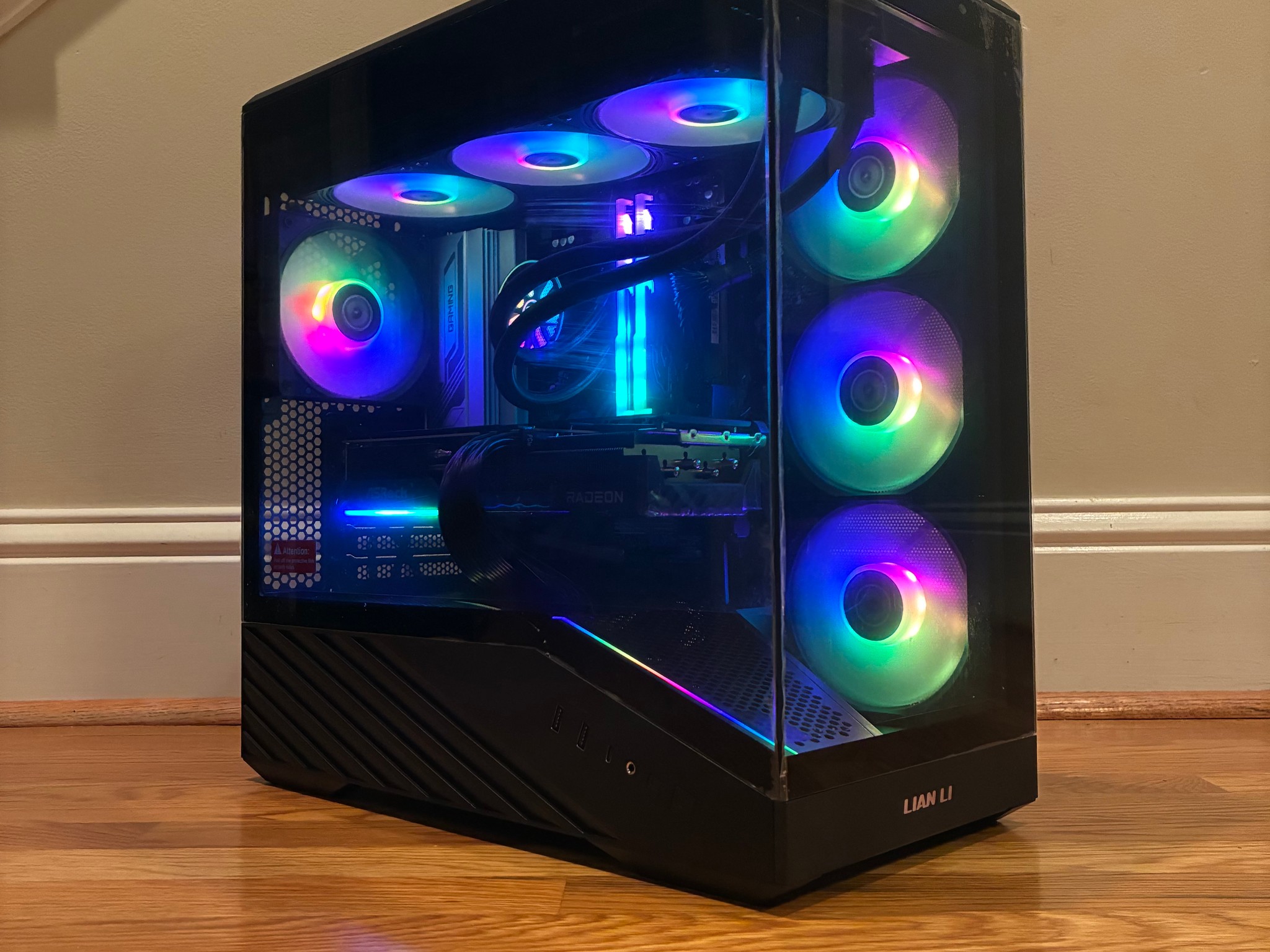 RX 9070 XT RYZEN 7 7700X 4K CUSTOM GAMING PC 32GB DDR5 1TB NVME SSD WIFI 6E WINDOWS 10/11