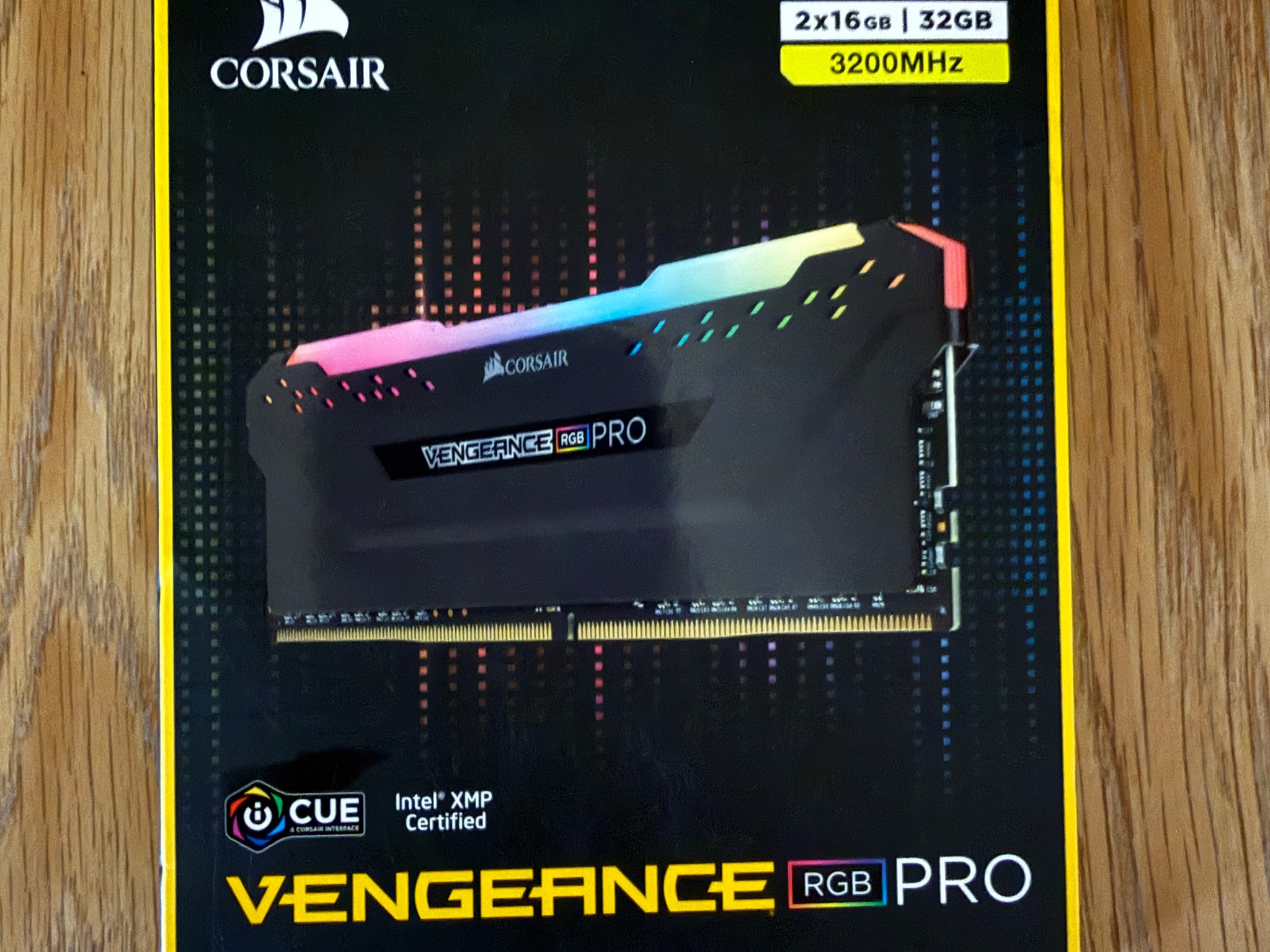 Corsair Vengeance RGB Pro 32GB (2x16GB) DDR4 RAM 3200MHz STILL SEALED