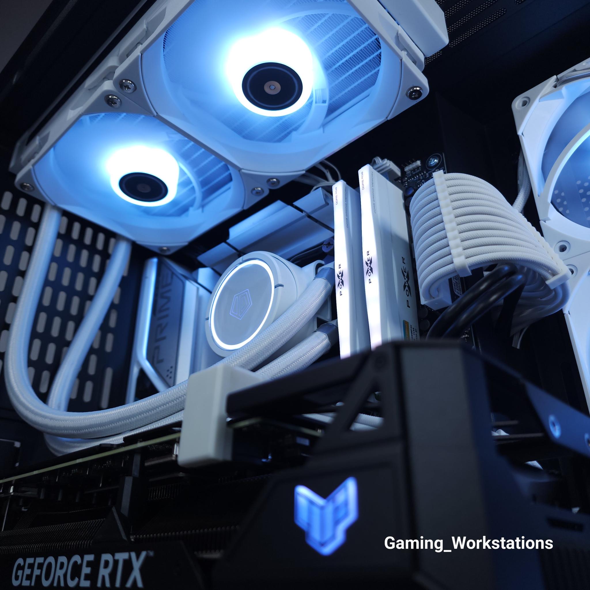 💙🤍RTX 4070 | Core i5 12600K | 32GB 6000MHz | 1TB NVMe SSD
