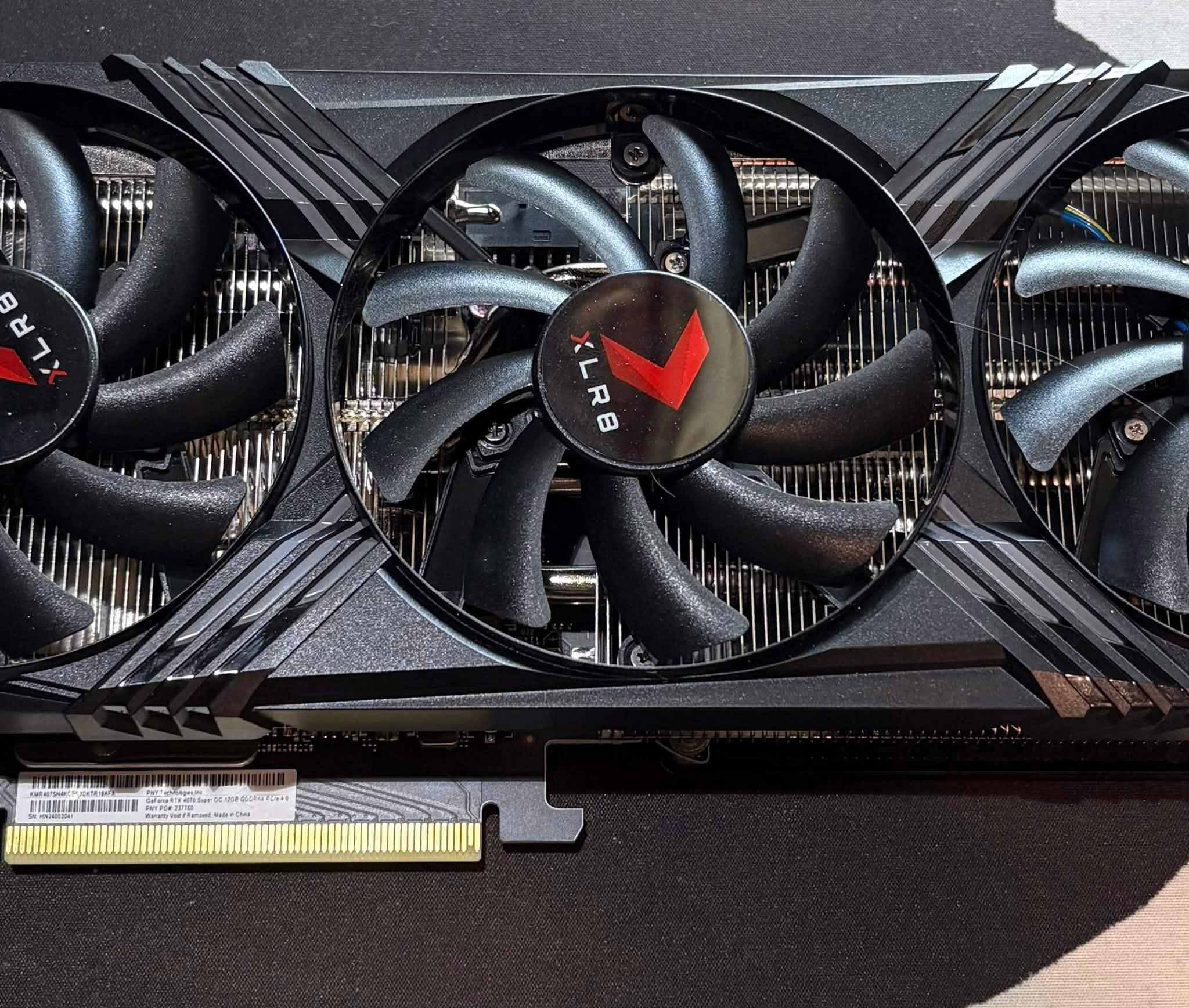 PNY RTX 4070 Super XLR8 Gaming OC 12GB