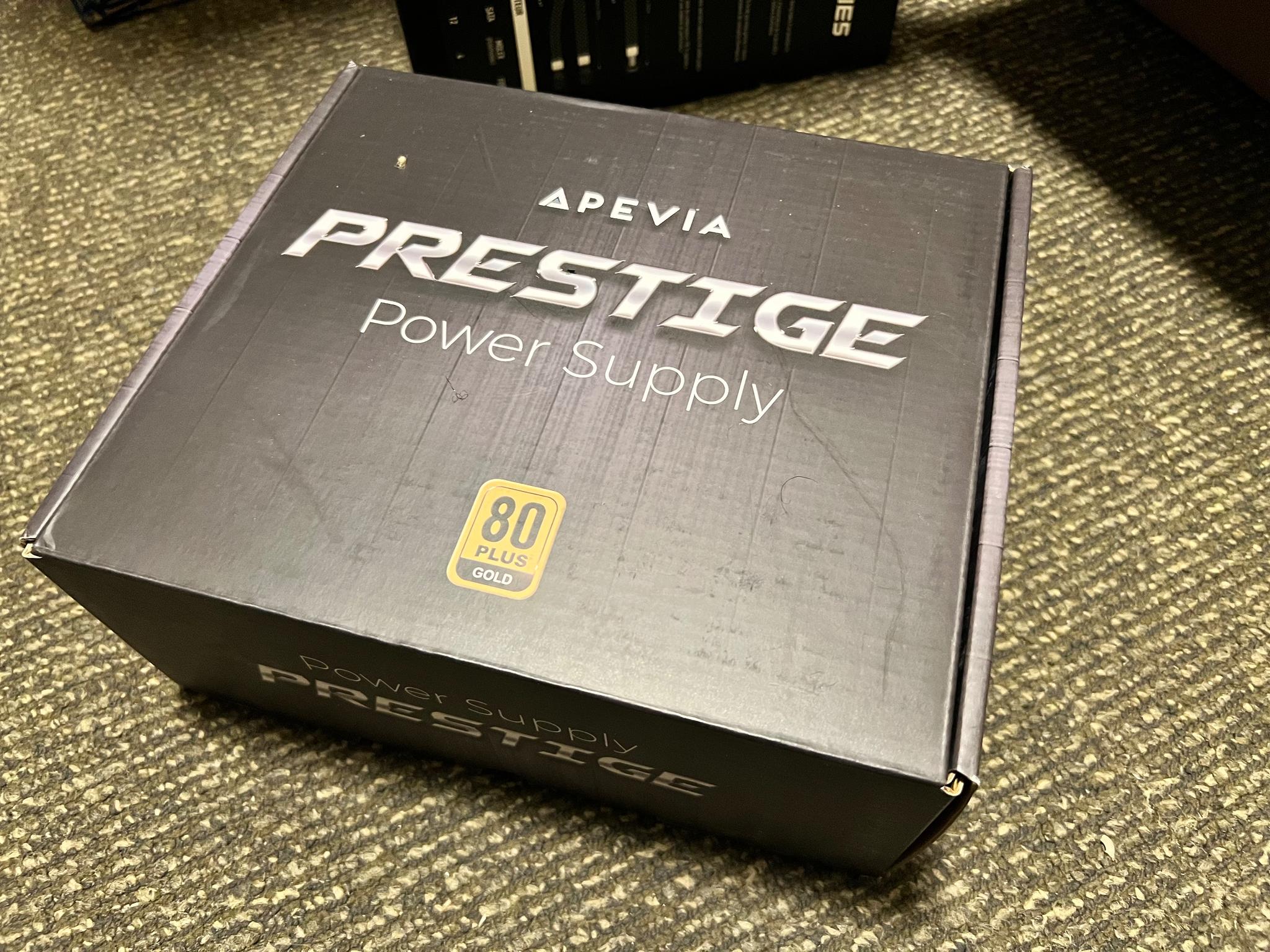 APEVIA Prestige ATX-PR600W 80+ Gold 600W ATX Power Supply