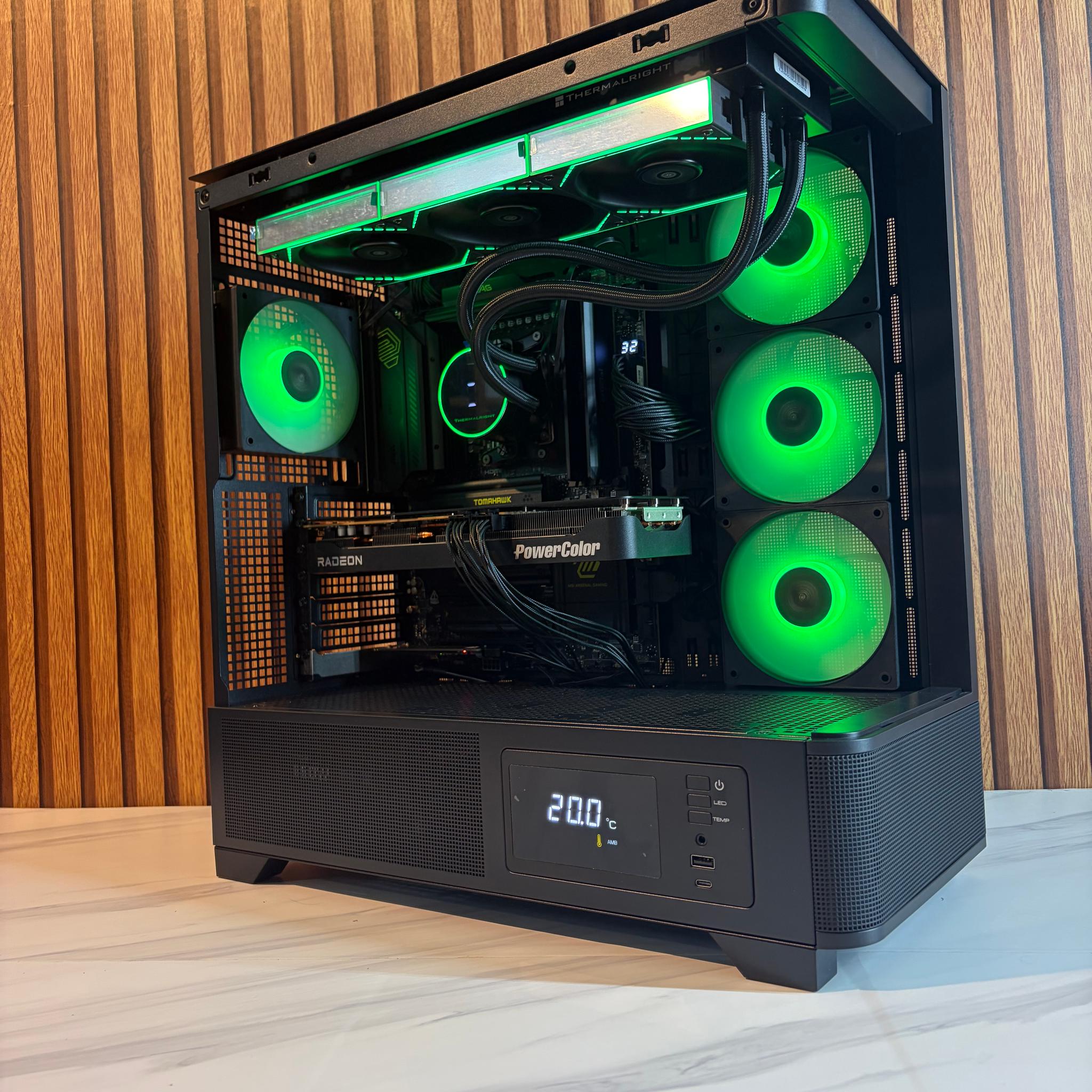9070XT 16GB | RYZEN 7 9800X3D | 32GB DDR5 | 1TB SSD | 750W | 360MM AIO | X870E