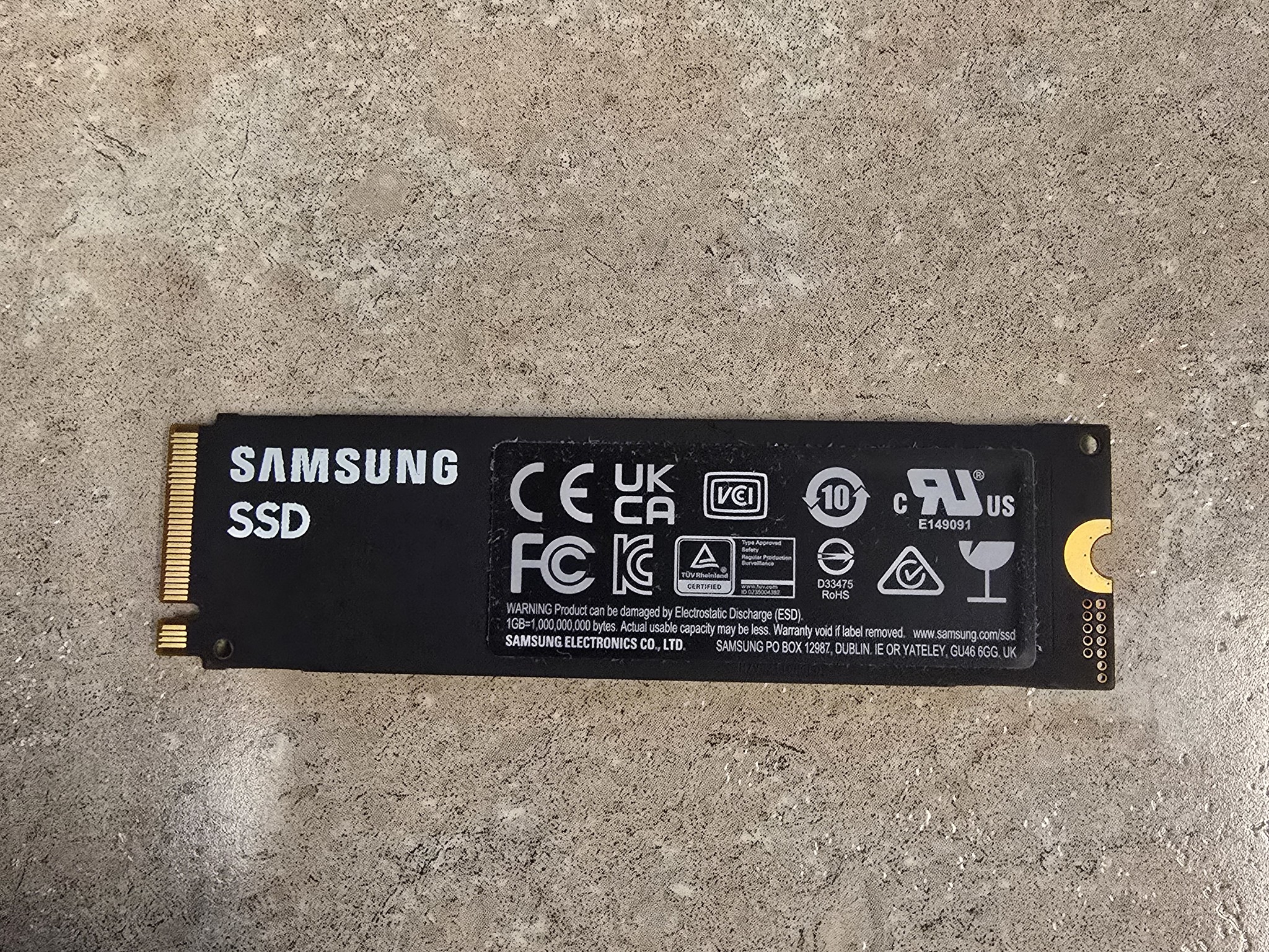 2TB Samsung 980 PRO PCIe 4.0 m.2 SSD