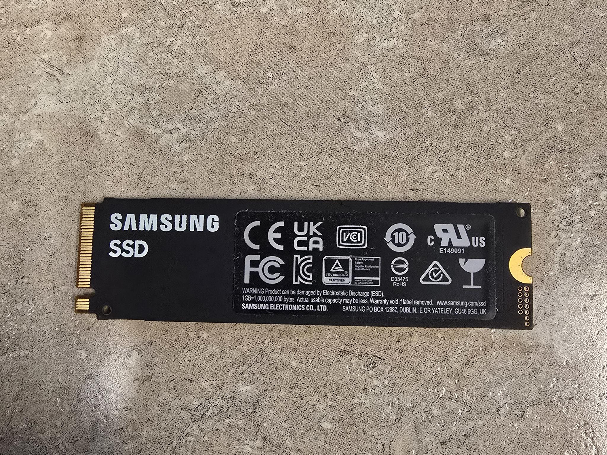 2TB Samsung 980 PRO PCIe 4.0 m.2 SSD