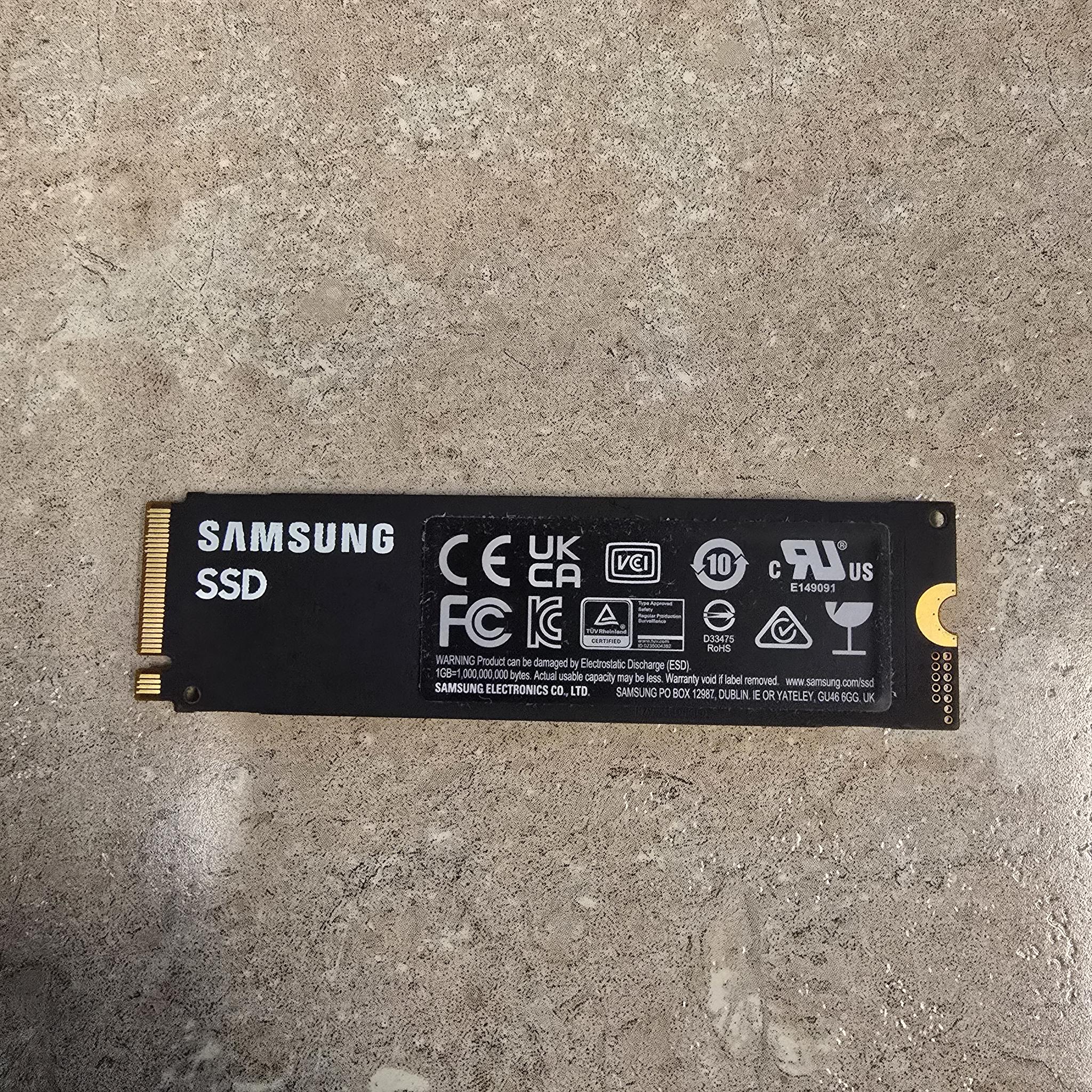 2TB Samsung 980 PRO PCIe 4.0 m.2 SSD