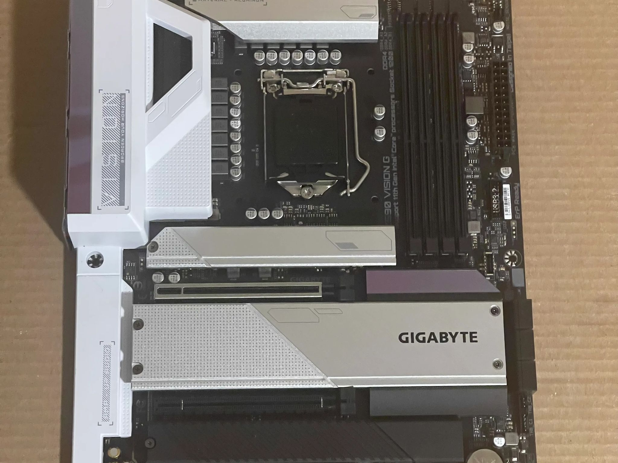 Factory Refurbished, Gigabyte Z590 Vision G LGA 1200 ATX