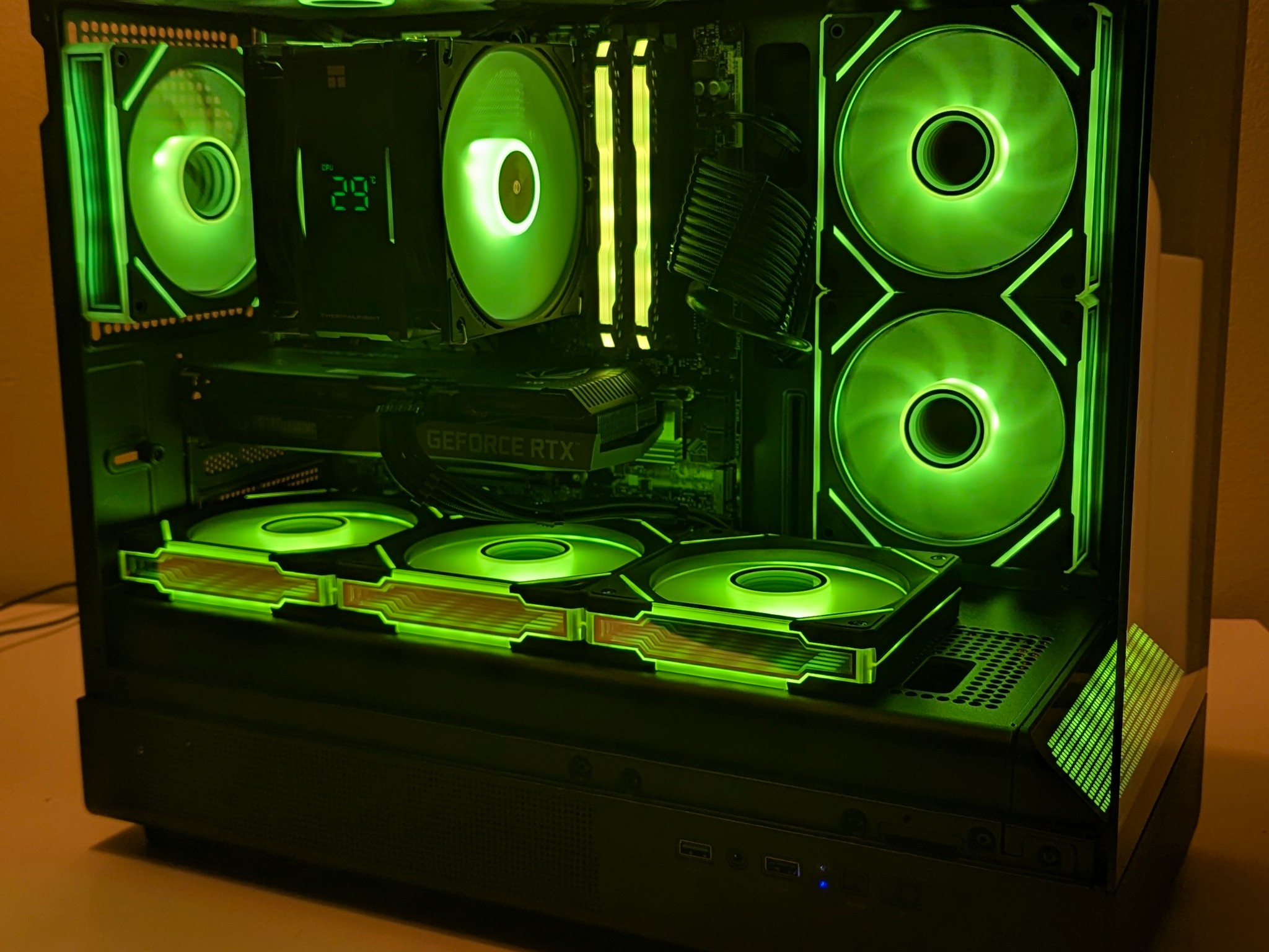 Budget Gaming PC |RTX 3060 ti | Ryzen 5700X | 32GB DDR4| 1TB M.2 SSD| Fresh Build