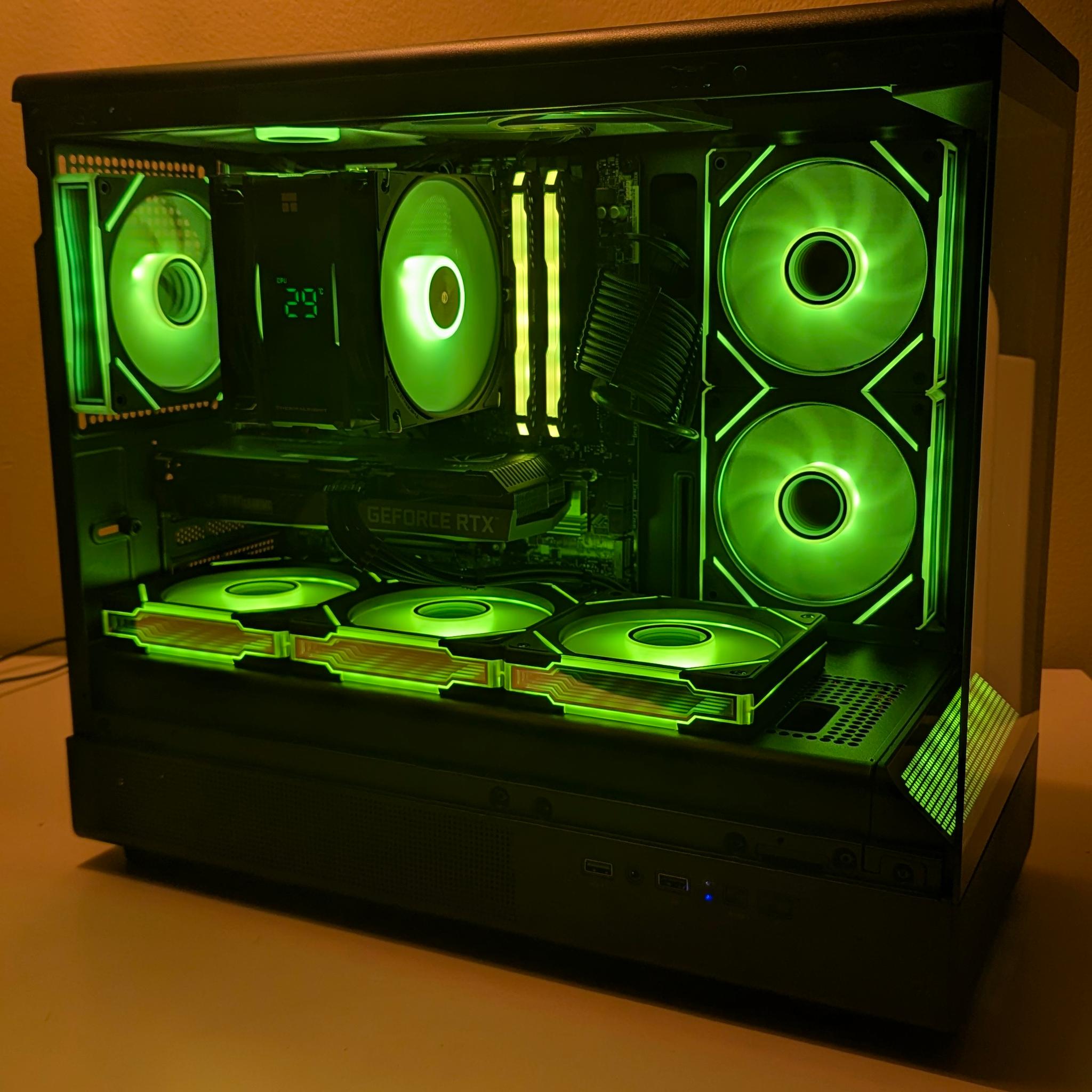 Budget Gaming PC |RTX 3060 ti | Ryzen 5700X | 32GB DDR4| 1TB M.2 SSD| Fresh Build