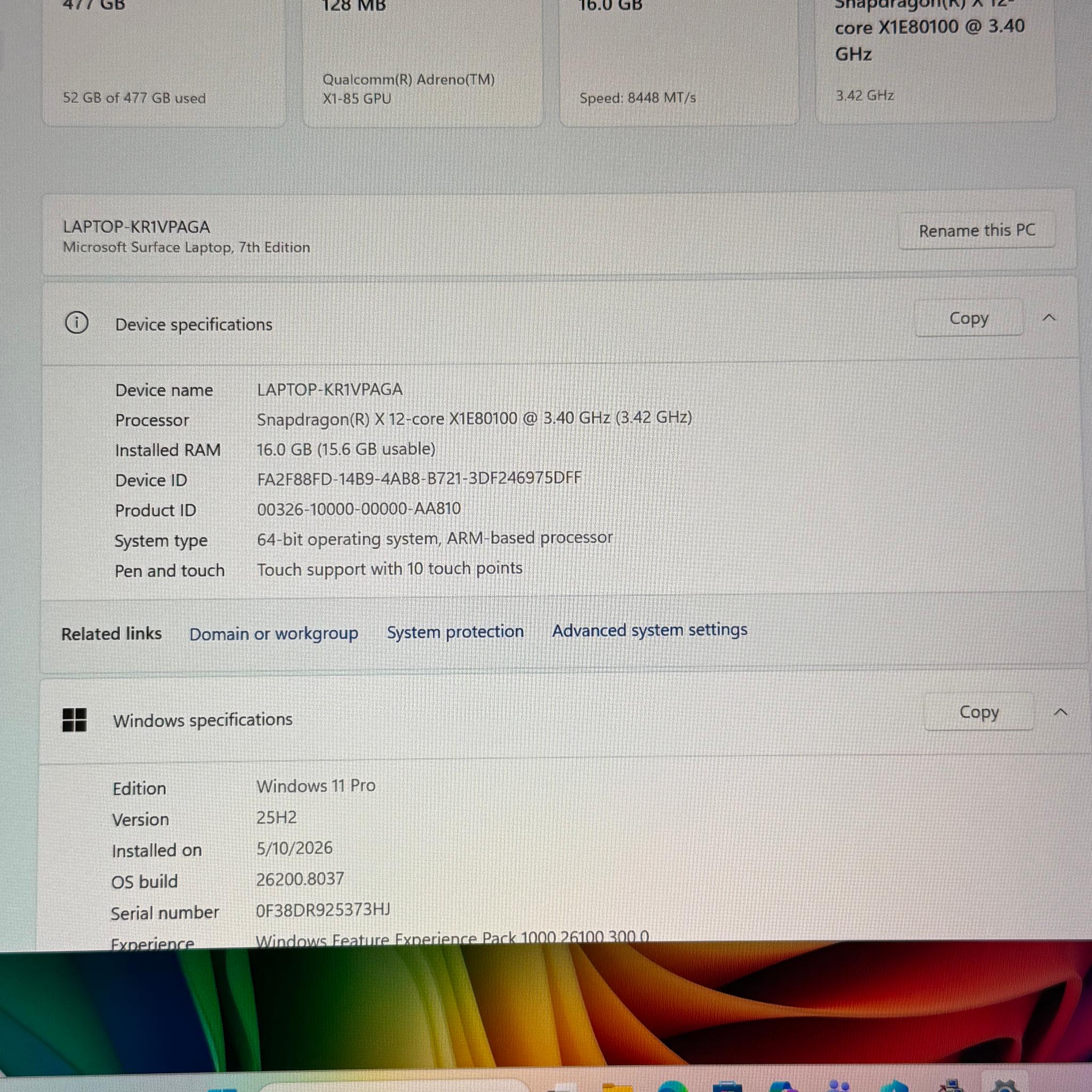 Surface Laptop 7