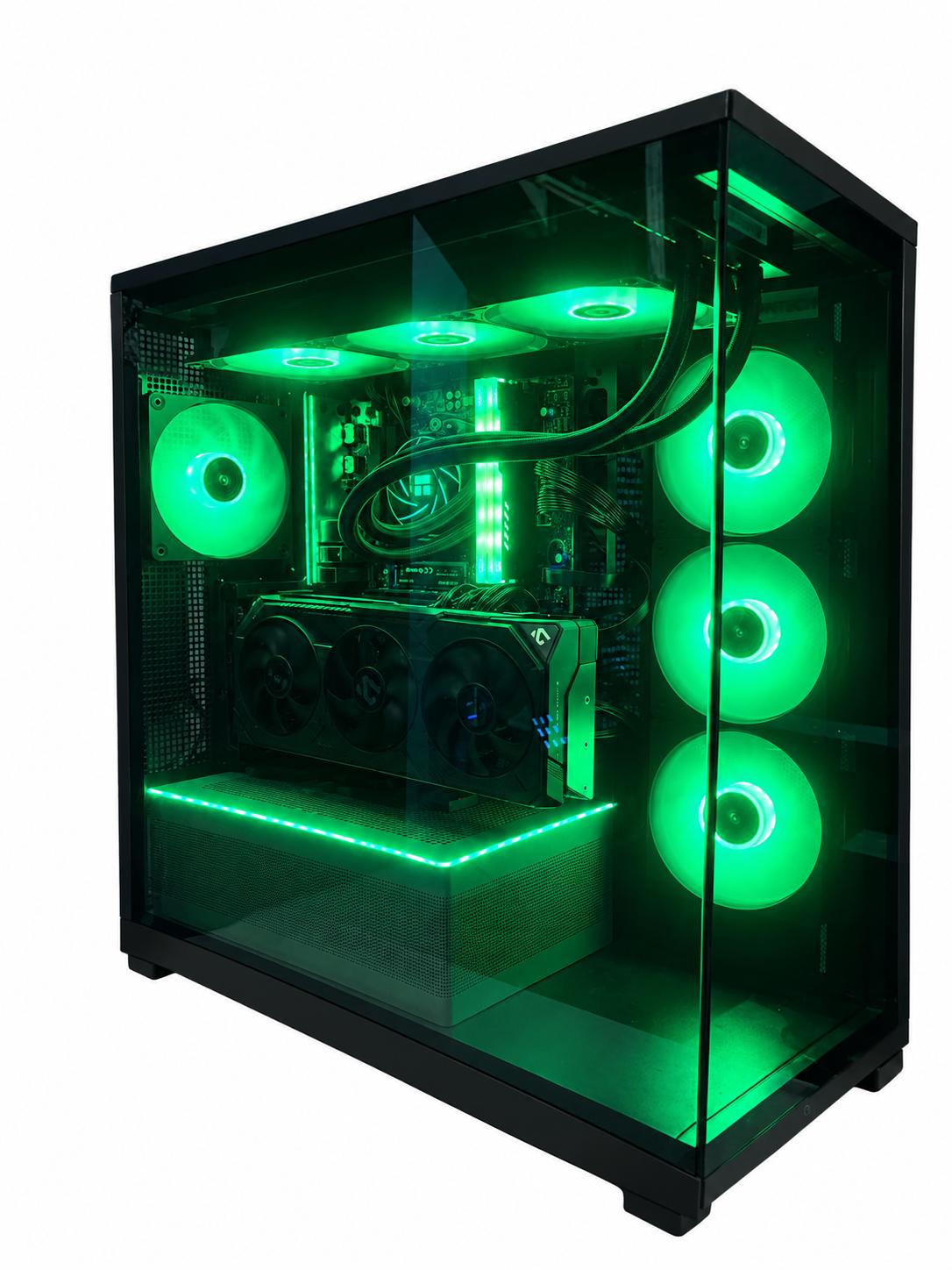 Radeon RX 9070 XT Custom Gaming PC - Ryzen 5 9600X