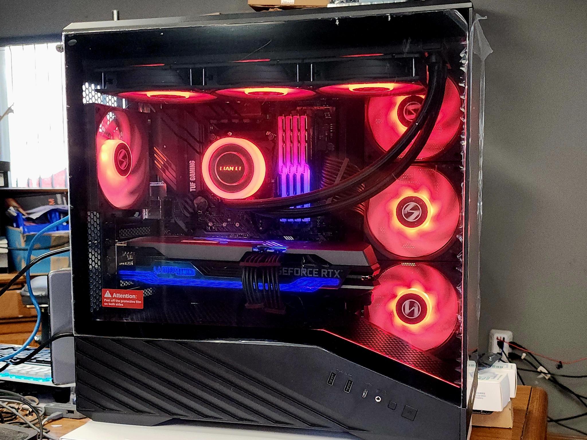 🔴 🦁 ⚔️ Gaming PC | RTX 3080 10GB | Ryzen 9 5900XT | 32GB Ram | Win 11 Pro | Beast Mode ⚔️ 🦁 🔴