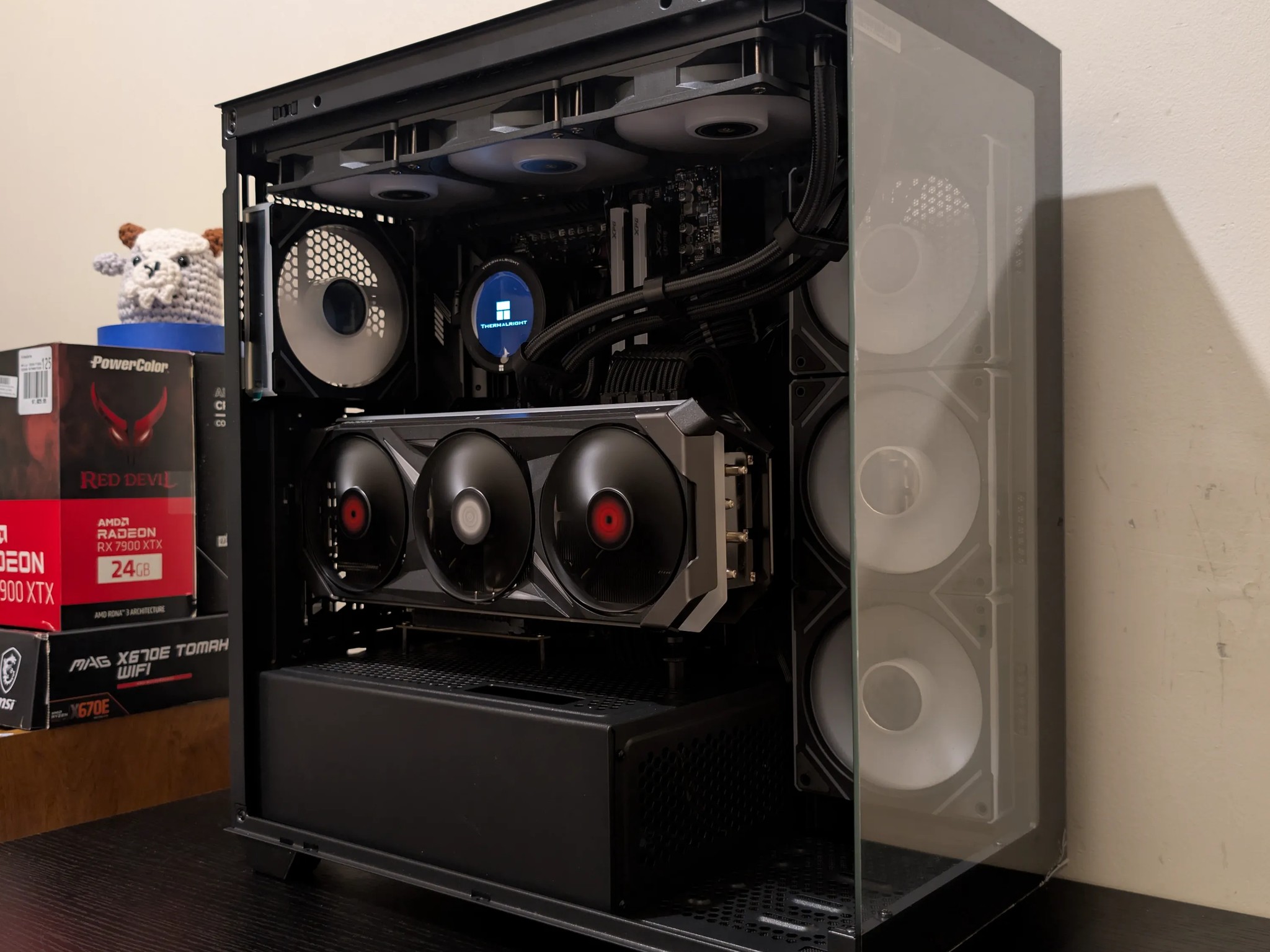 🔥🐈‍⬛ 4K Gaming Beast | RX 7900XTX | Ryzen 9 7900X | 2TB SSD | 32GB RAM | WiFi 6 & Bluetooth 🐈‍⬛🔥