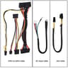 Power Supply Module 24 Pin DC 12V 300W PC PSU Computer Power Supply Module Connect AUX SATA Cable