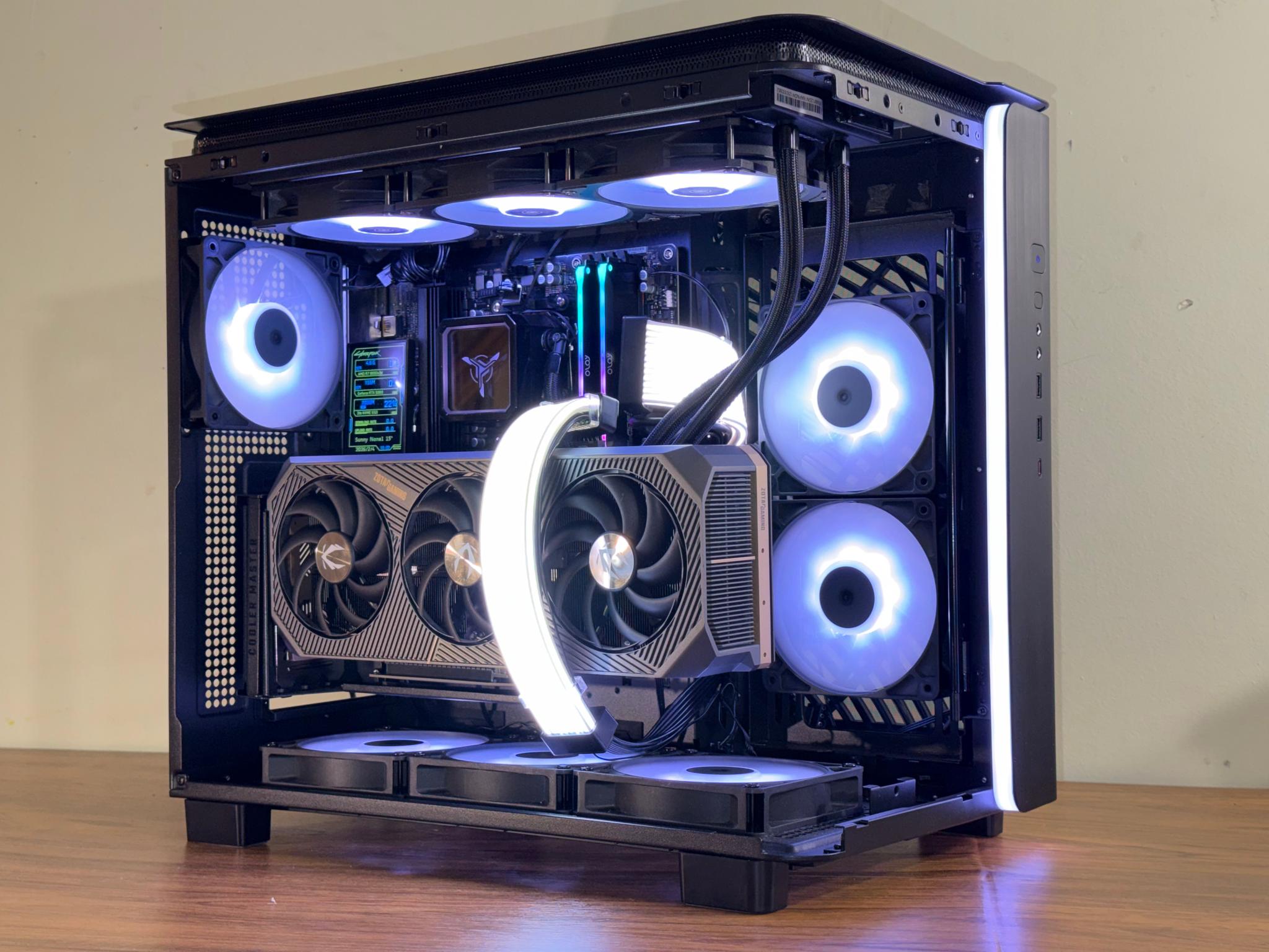 ⚡RTX 5080 | 9800x3d | 32gb DDR5 | 2tb NVMe SSD | Windows 11 | "Phantom Nebula 95"