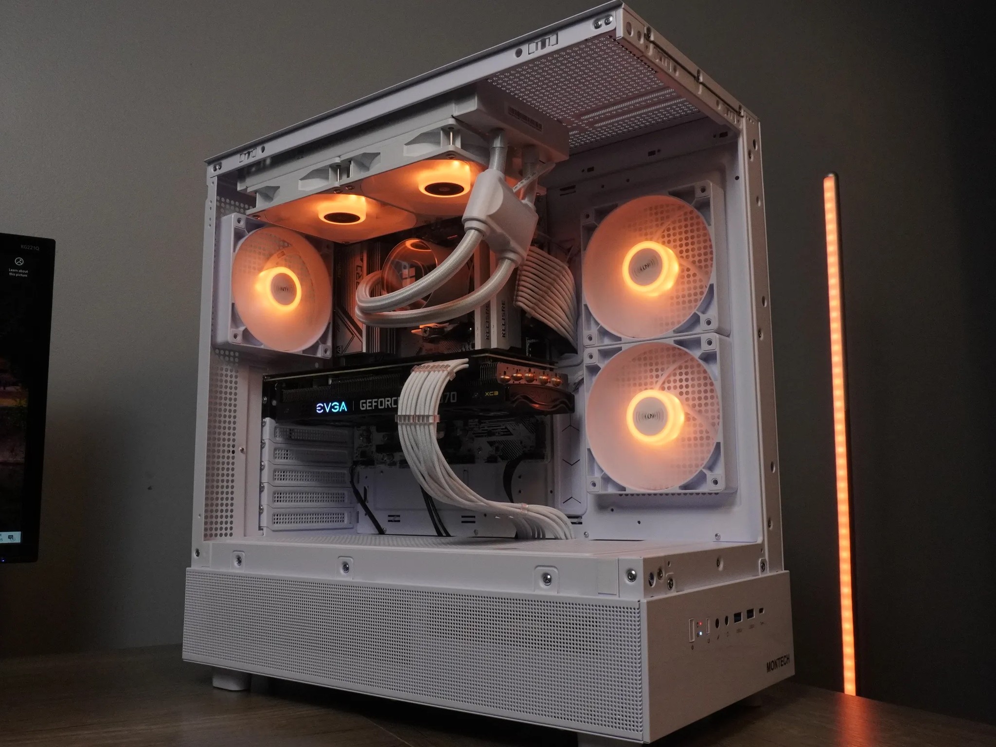 🤍AESTHETIC🤍 1440p GAMING MACHINE 💚RTX 3070 🧡 Ryzen 5 5600x | 32GB | 1TB | WIFI