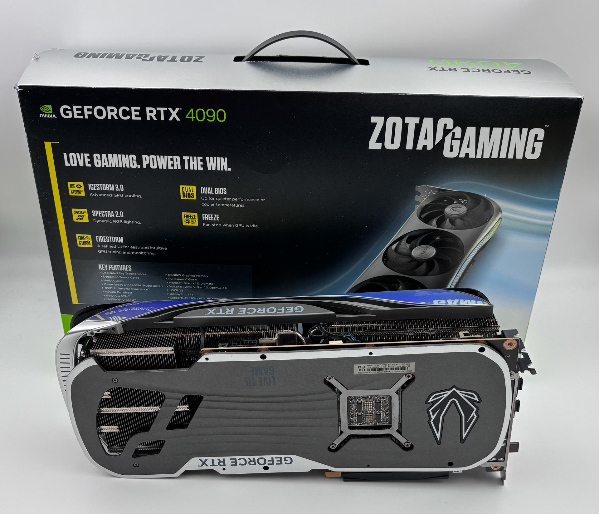 Zotac Gaming GeForce RTX 4090 AMP Extreme AIRO 24GB GDDR6X 384-bit Graphics Card