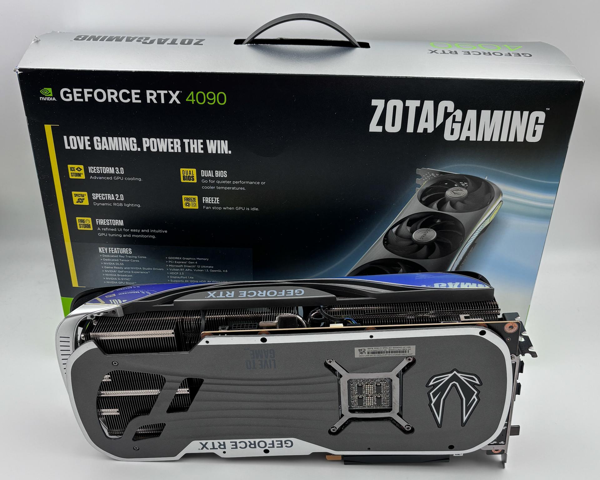 Zotac Gaming GeForce RTX 4090 AMP Extreme AIRO 24GB GDDR6X 384-bit Graphics Card