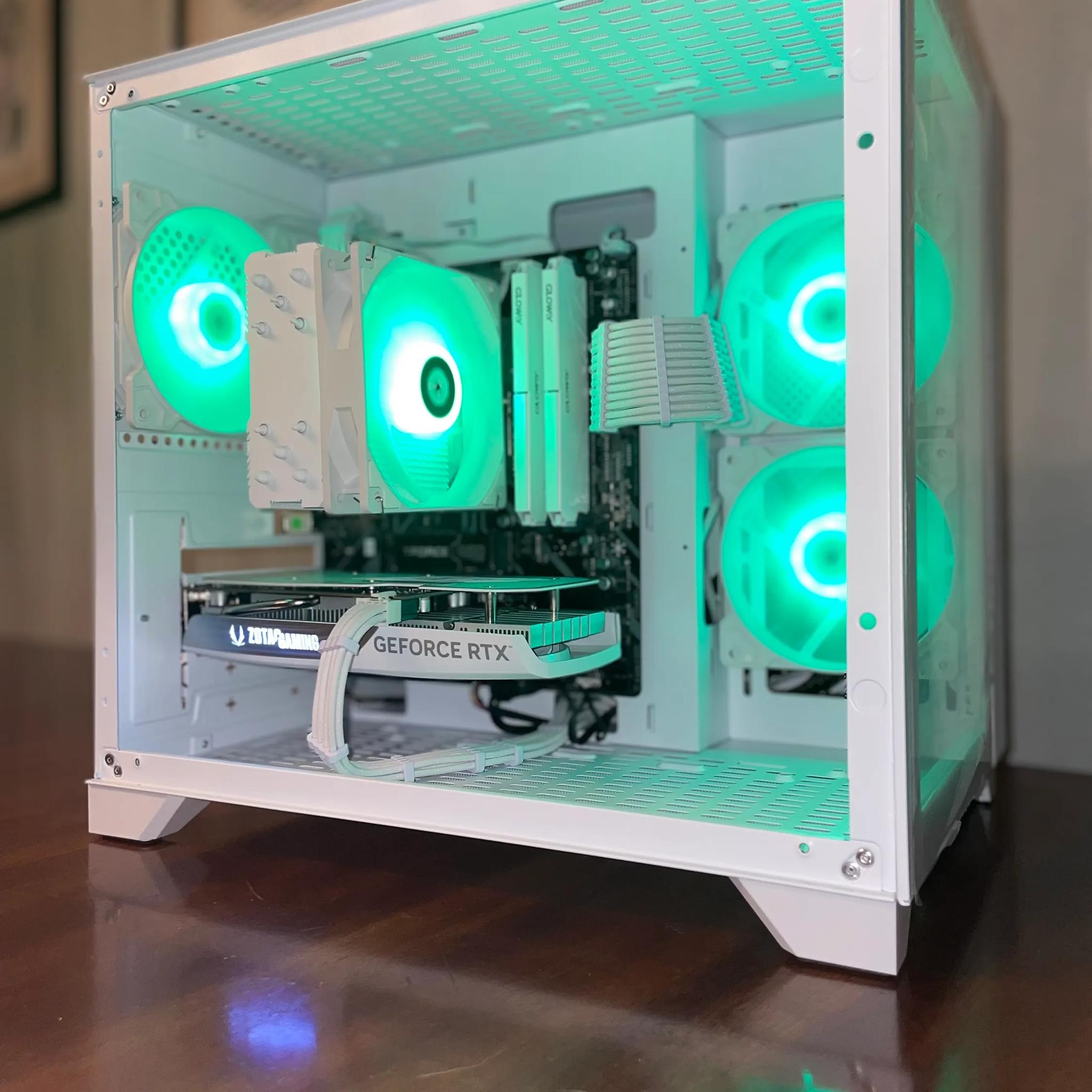 ❄️| RTX 4060 | Ryzen 7 3700x | 32GB | 1 TB NVMe | 1080p Gaming PC | ❄️