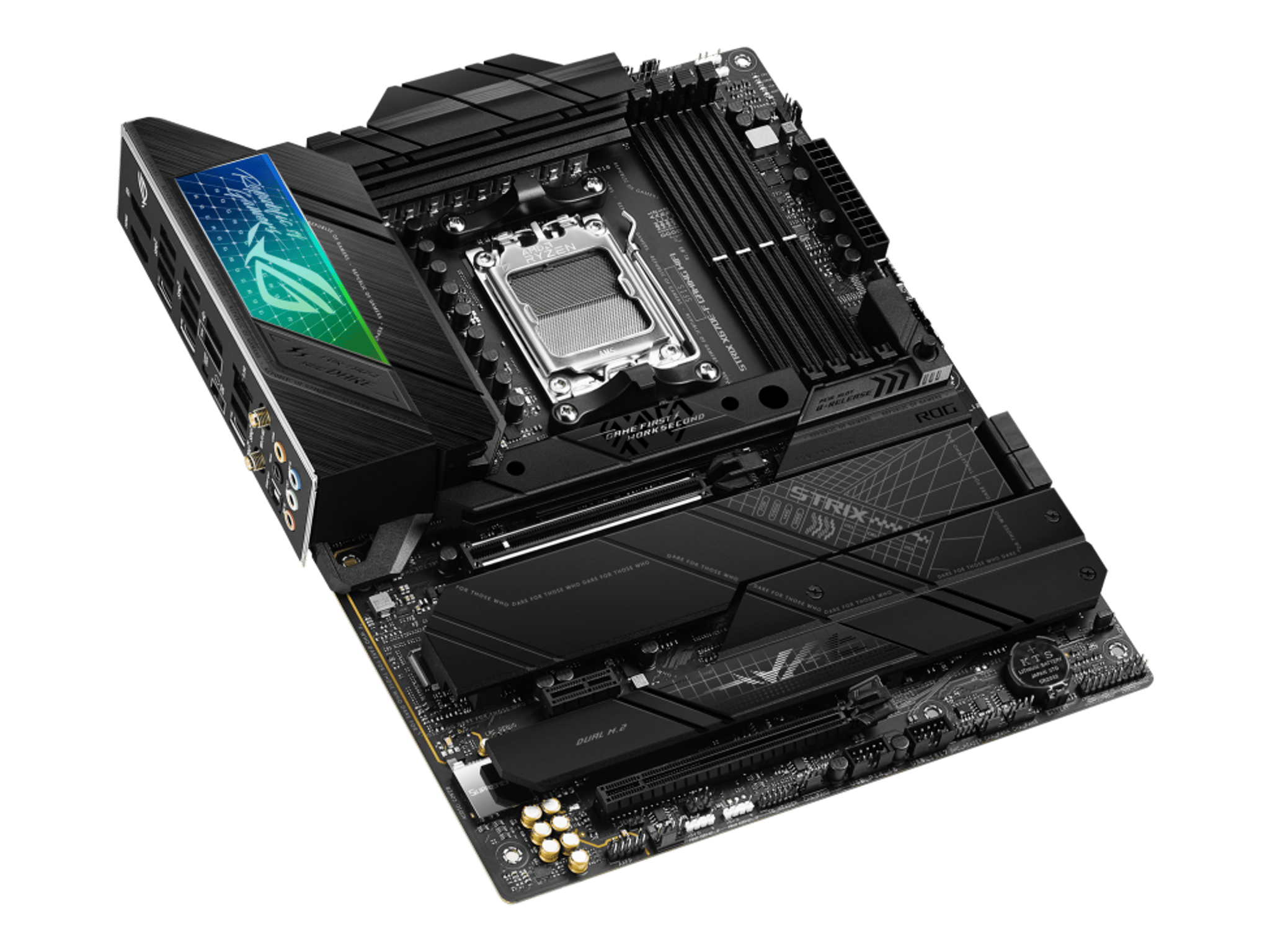ASUS ROG STRIX X670E-F GAMING WIFI AMD AM5 X670 ATX M.2 Desktop Motherboard A