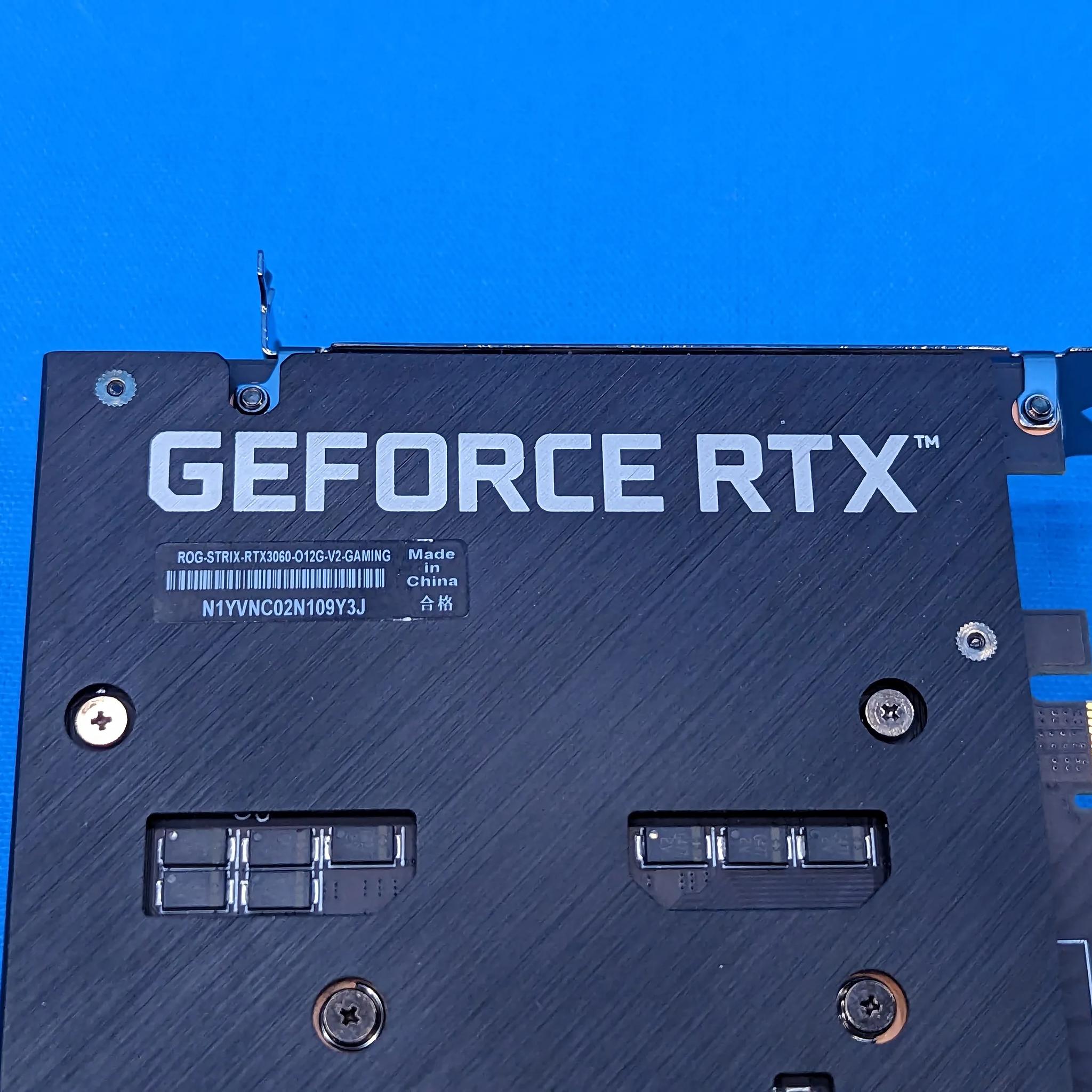 ROG Strix GeForce RTX 3060 V2 OC Edition 12GB GDDR6